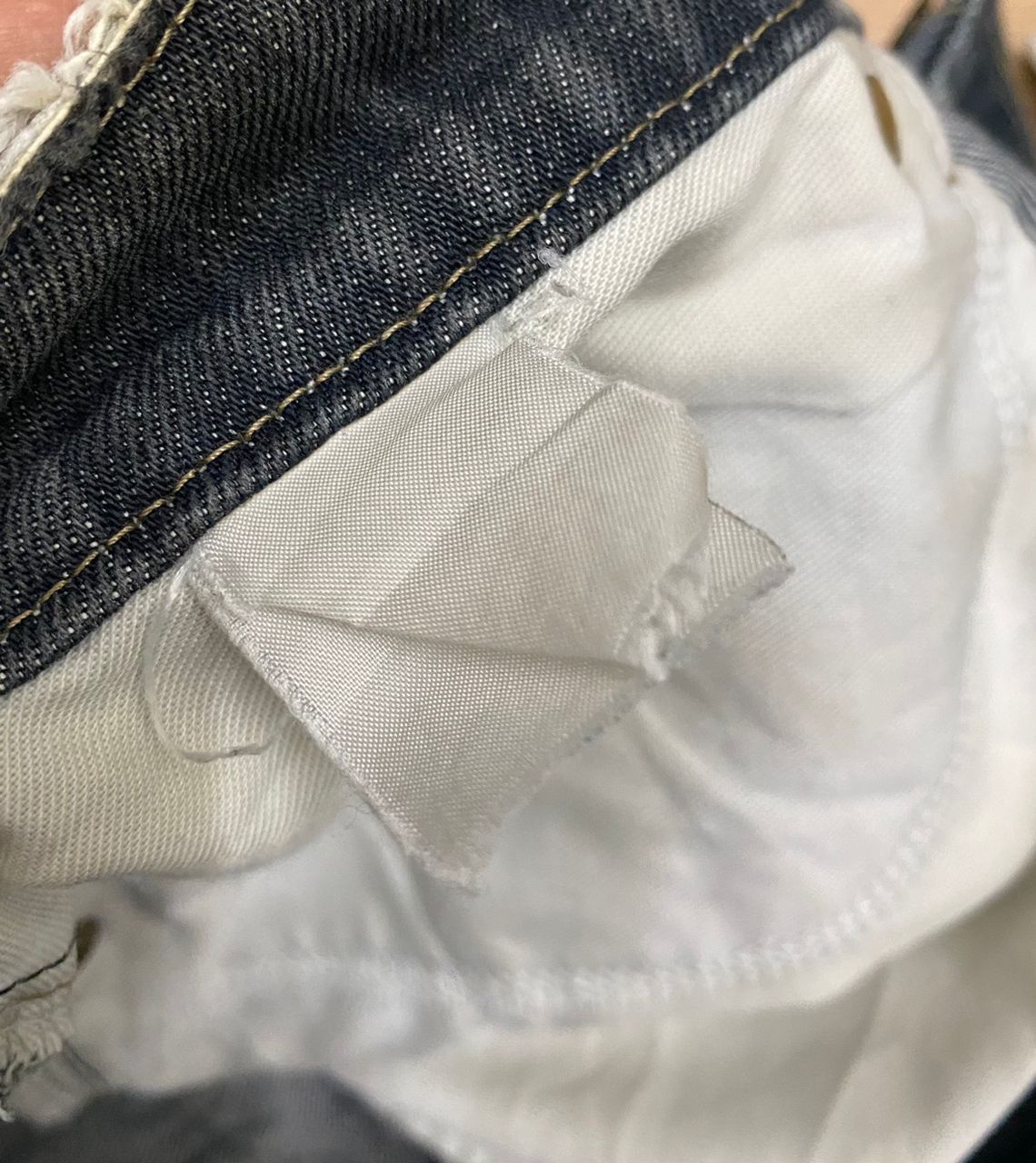 Big John 🔥W33 Vintage Big John Super Black Distressed Denim Size US 33 - 20 Thumbnail