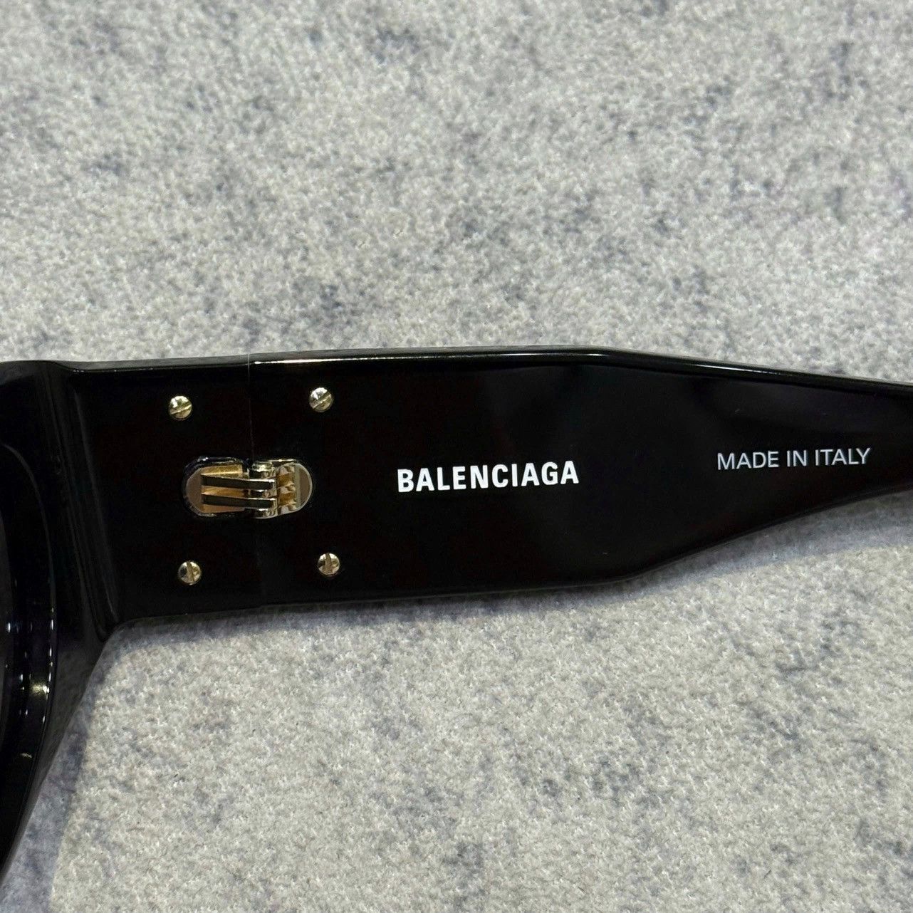 Balenciaga BALENCIAGA BB0324SK 002 Sunglasses BLACK GREY Size ONE SIZE - 5 Thumbnail