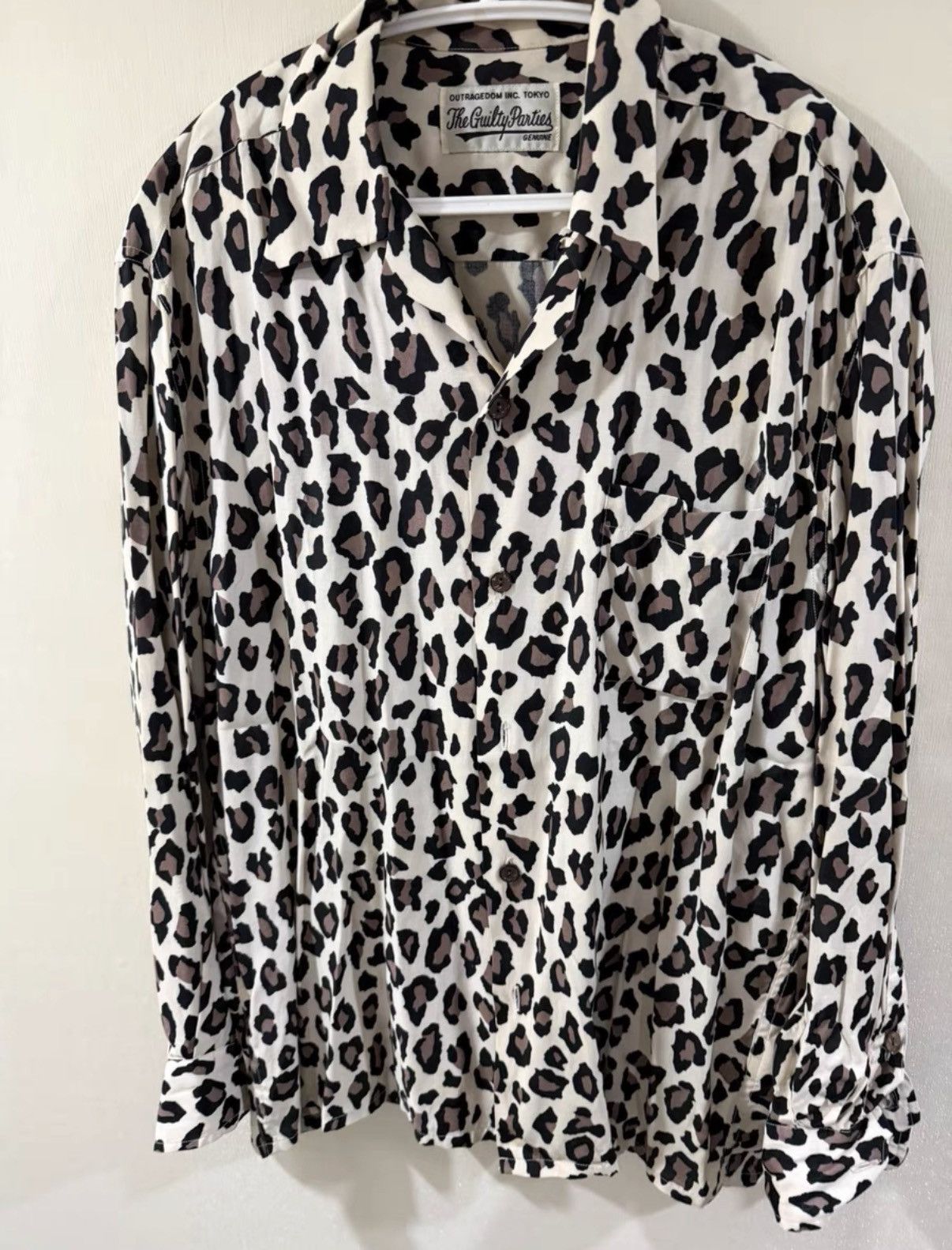 Wacko Maria WACKO MARIA Leopard Print Long Sleeve Shirt Size US M / EU 48-50 / 2 - 1 Thumbnail