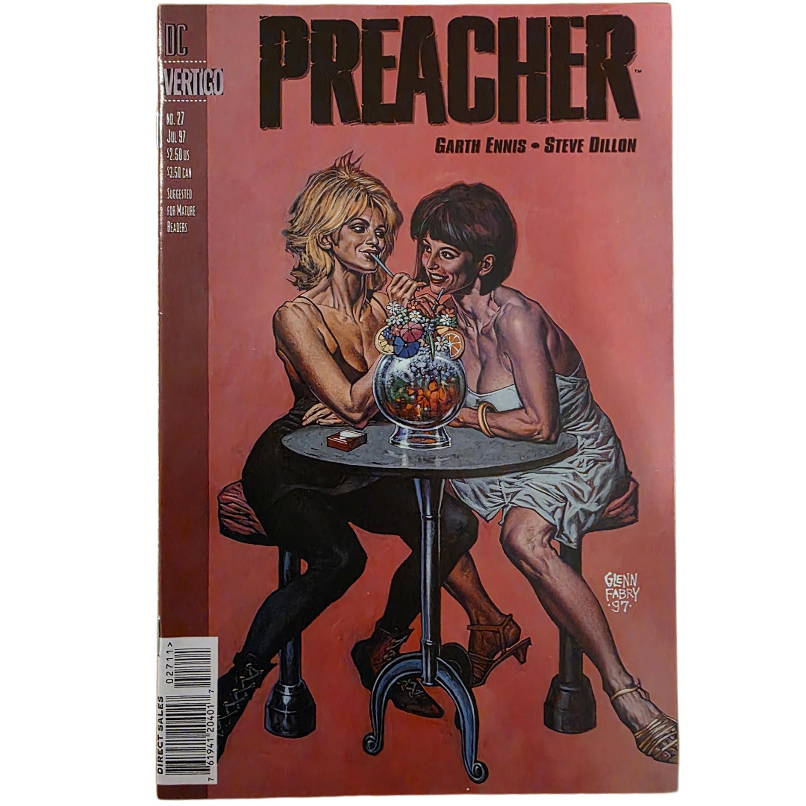 Other Preacher #27 1997 Vertigo DC Comic Near Mint (C) Size ONE SIZE - 1 Thumbnail