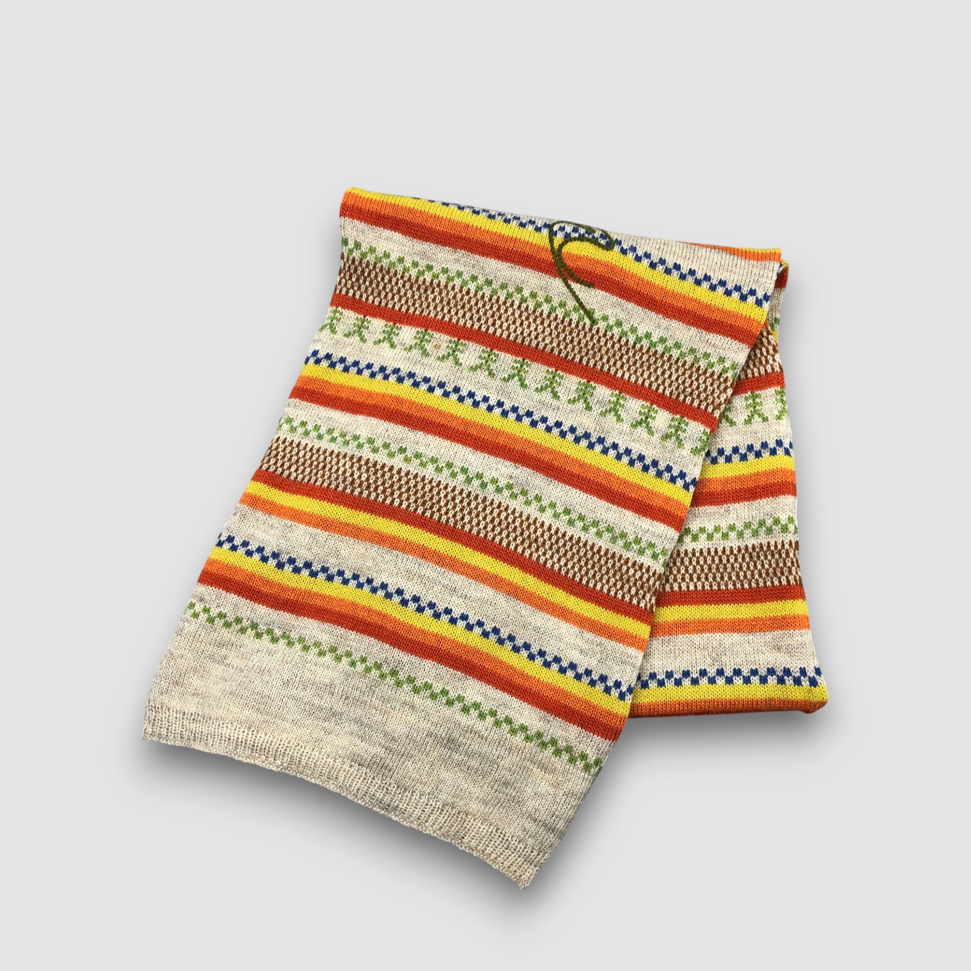 Michiko Koshino Vintage Michiko Koshino Scarf Muffler Wool Cashmere Scarves Size ONE SIZE - 3 Thumbnail