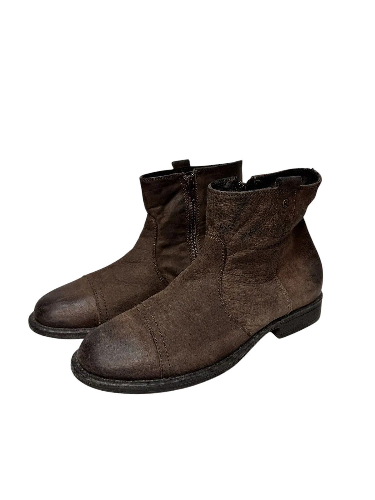 Leather Leather AS 98 STYLE AVANT-GARDE Boots BROGUE Guidi Size US 8 / EU 41 - 5 Thumbnail