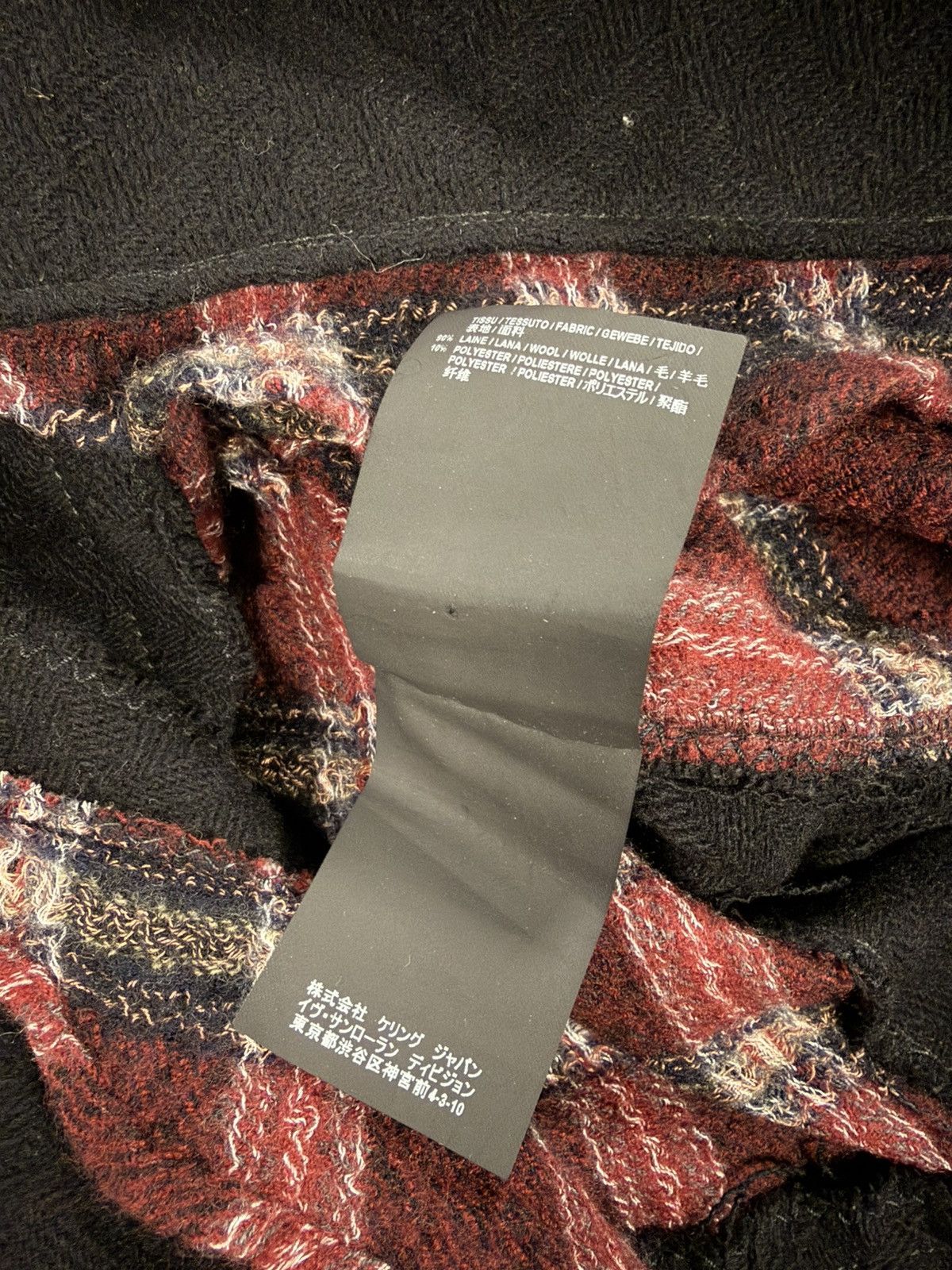 Saint Laurent Paris Saint Laurent Paris 2018 Gauze Wool Flannel Shirt Red Size L Size US L / EU 52-54 / 3 - 7 Thumbnail