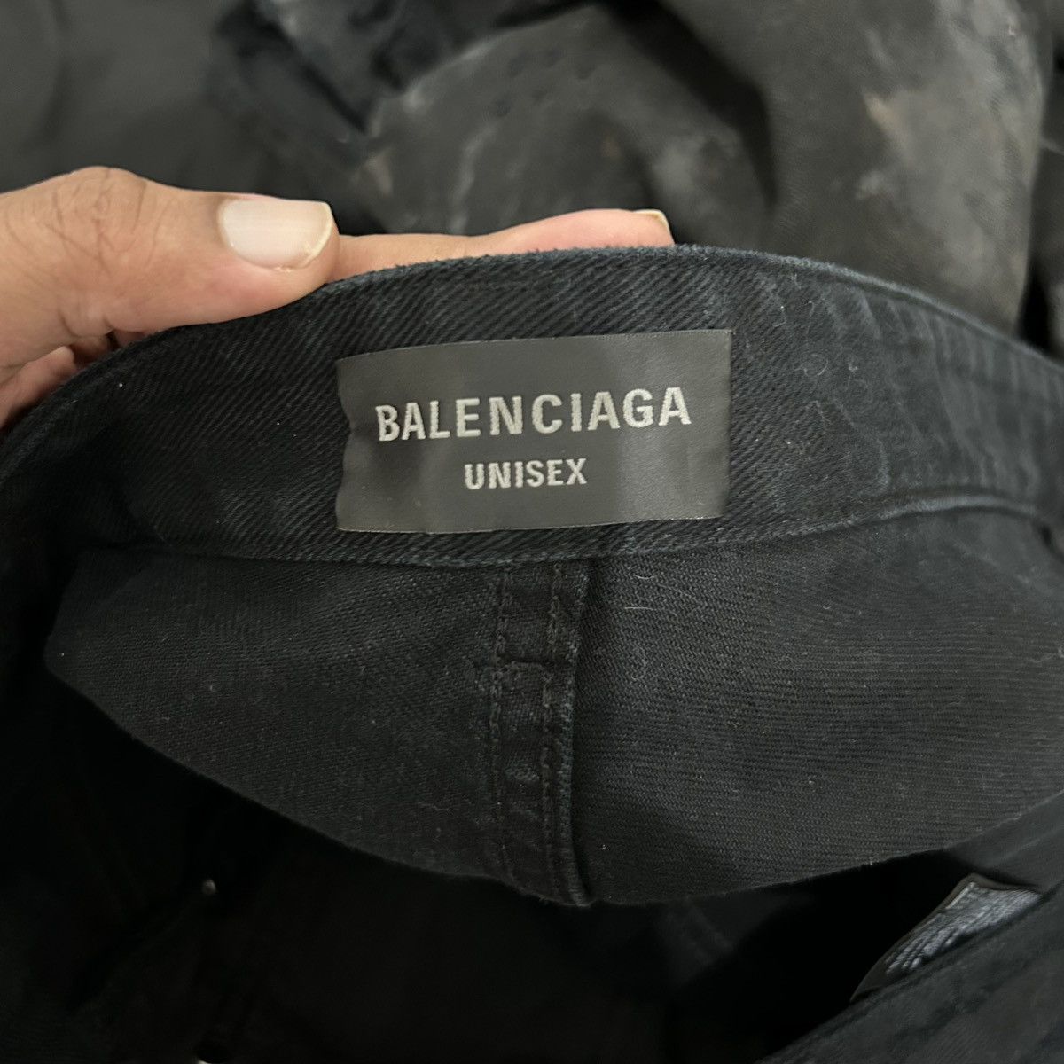 Balenciaga Balenciaga Mud Show Destroyed Denim Size US 34 / EU 50 - 3 Thumbnail