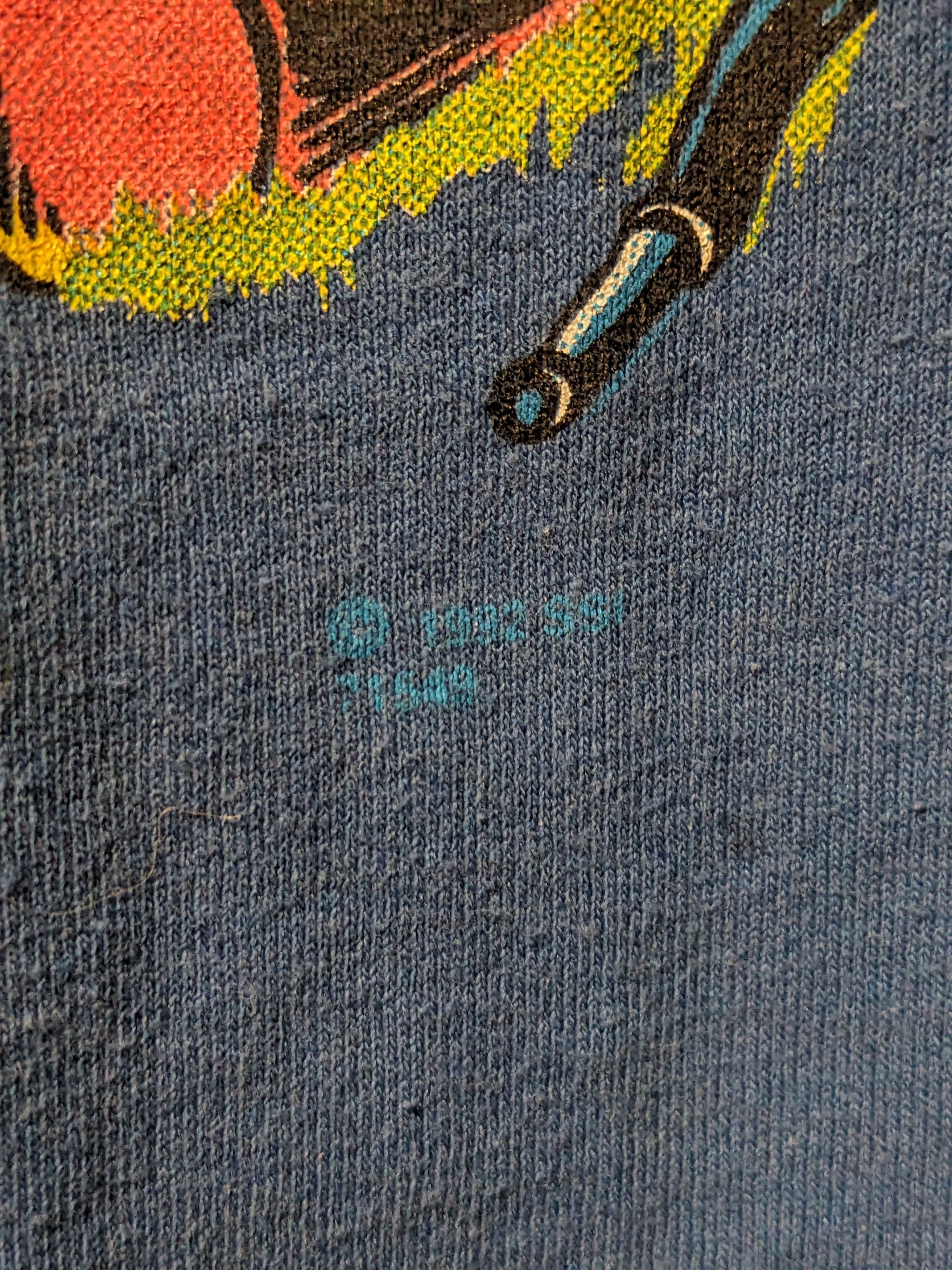 Signal Sport × Vintage Vintage 1992 Grill King Summer Cooking Blue Medium Tank Top Size US M / EU 48-50 / 2 - 3 Thumbnail