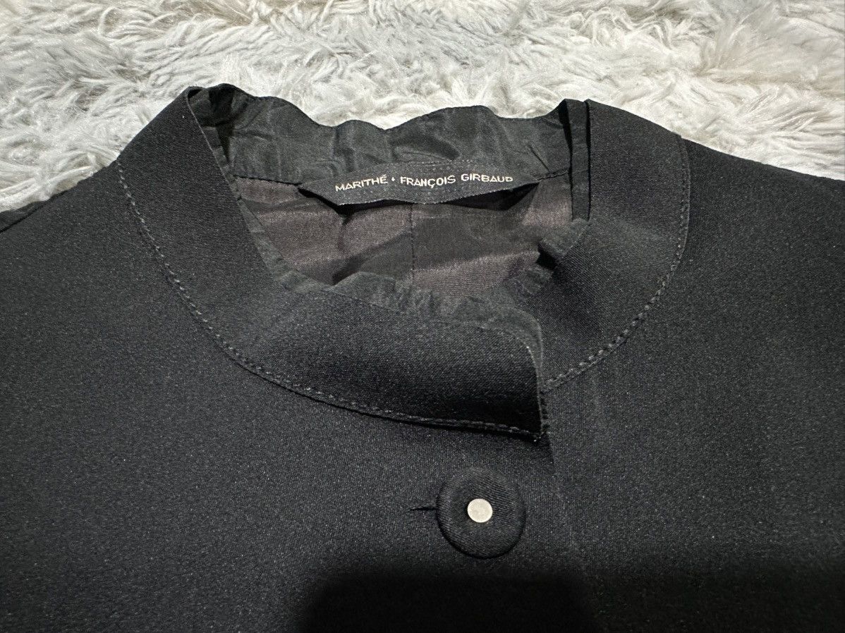 Marithe + Francois Girbaud 🔥Vintage Marithe Francois Girbaud Shirt Blazer Stand Collar Size US S / EU 44-46 / 1 - 8 Thumbnail