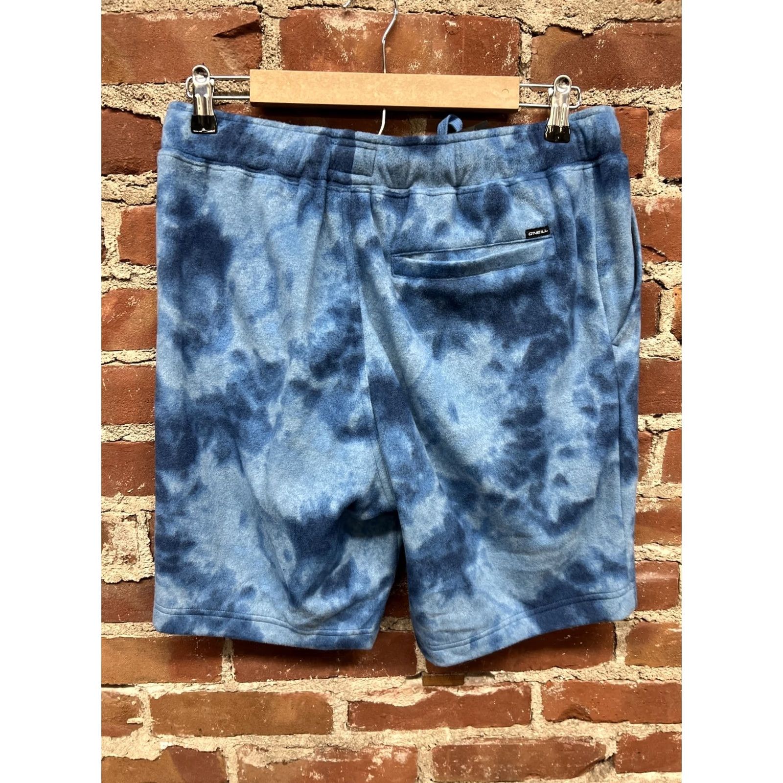 O'Neill O'Neill Shorts Mens M Blue Elastic Fleece Super New Size US 31 - 2 Thumbnail