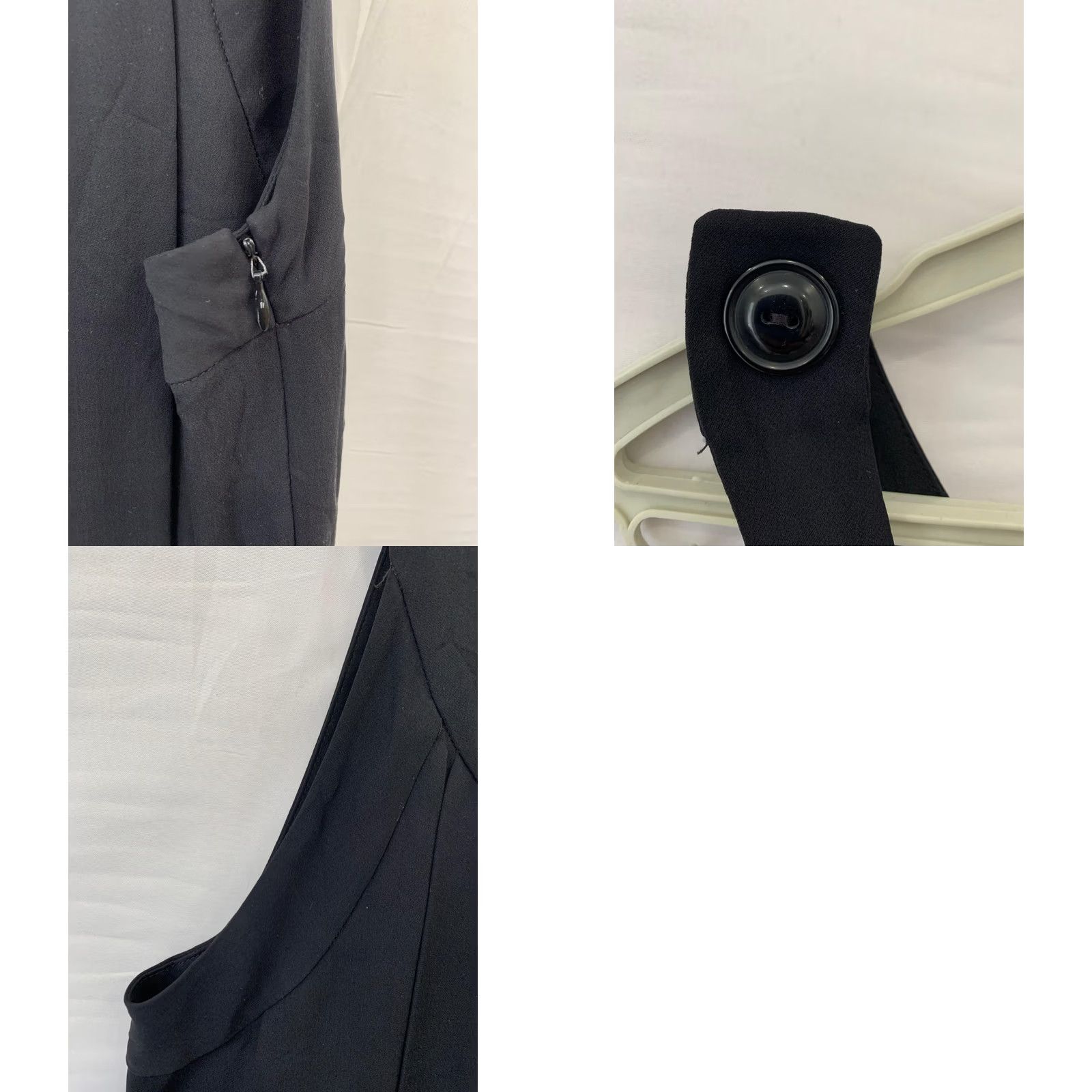 Marc by Marc Jacobs Marc by Marc Jacobs Black Silk Pleated Drop Waist Mini Dress L Adult Size L / US 10 / IT 46 - 8 Thumbnail