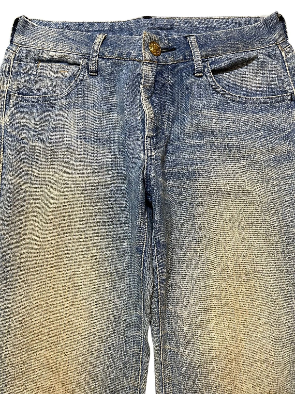Tornado Mart Vintage Japanese Brand Mud Wash Style Wide Leg Baggy Jeans Size US 30 / EU 46 - 3 Thumbnail