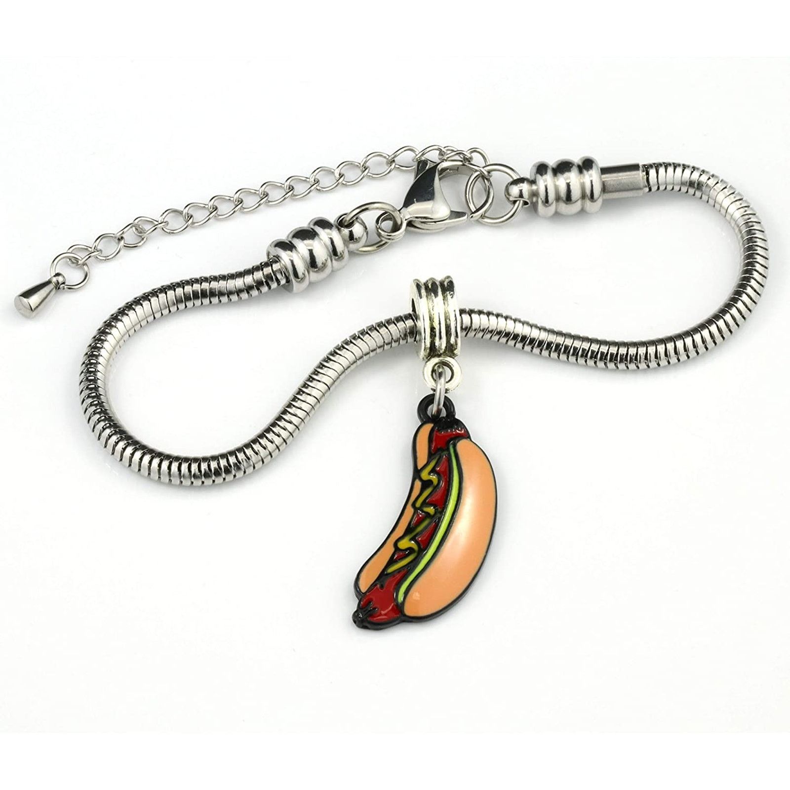 & Other Stories Hot Dog Jewelry | Hot Dog Bracelet Food Novelty Jewelry Size ONE SIZE - 3 Thumbnail