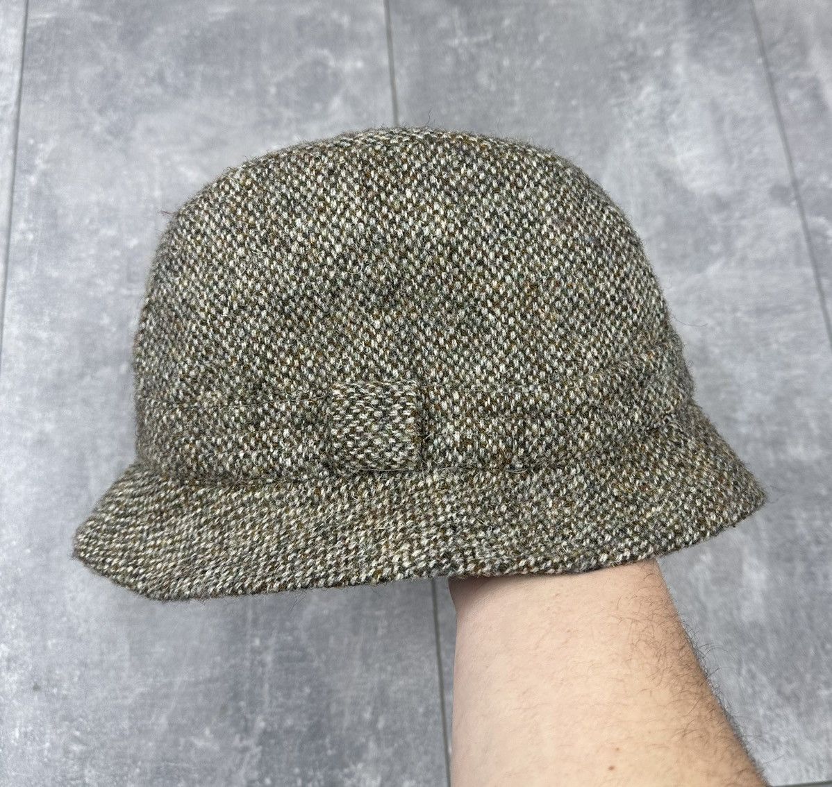 Harris Tweed Vintage Retro Harris Tweed Cap Hats Size ONE SIZE - 10 Thumbnail