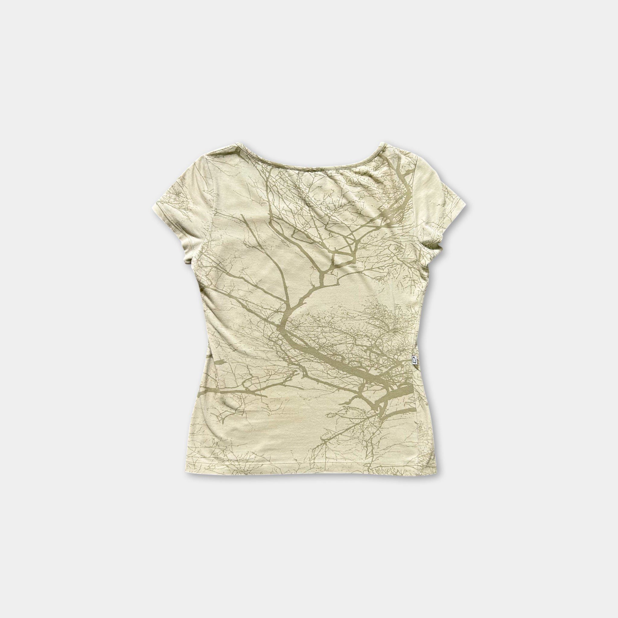 Roberto Cavalli Cavalli Tree Motif Tee Size XS / US 0-2 / IT 36-38 - 4 Thumbnail