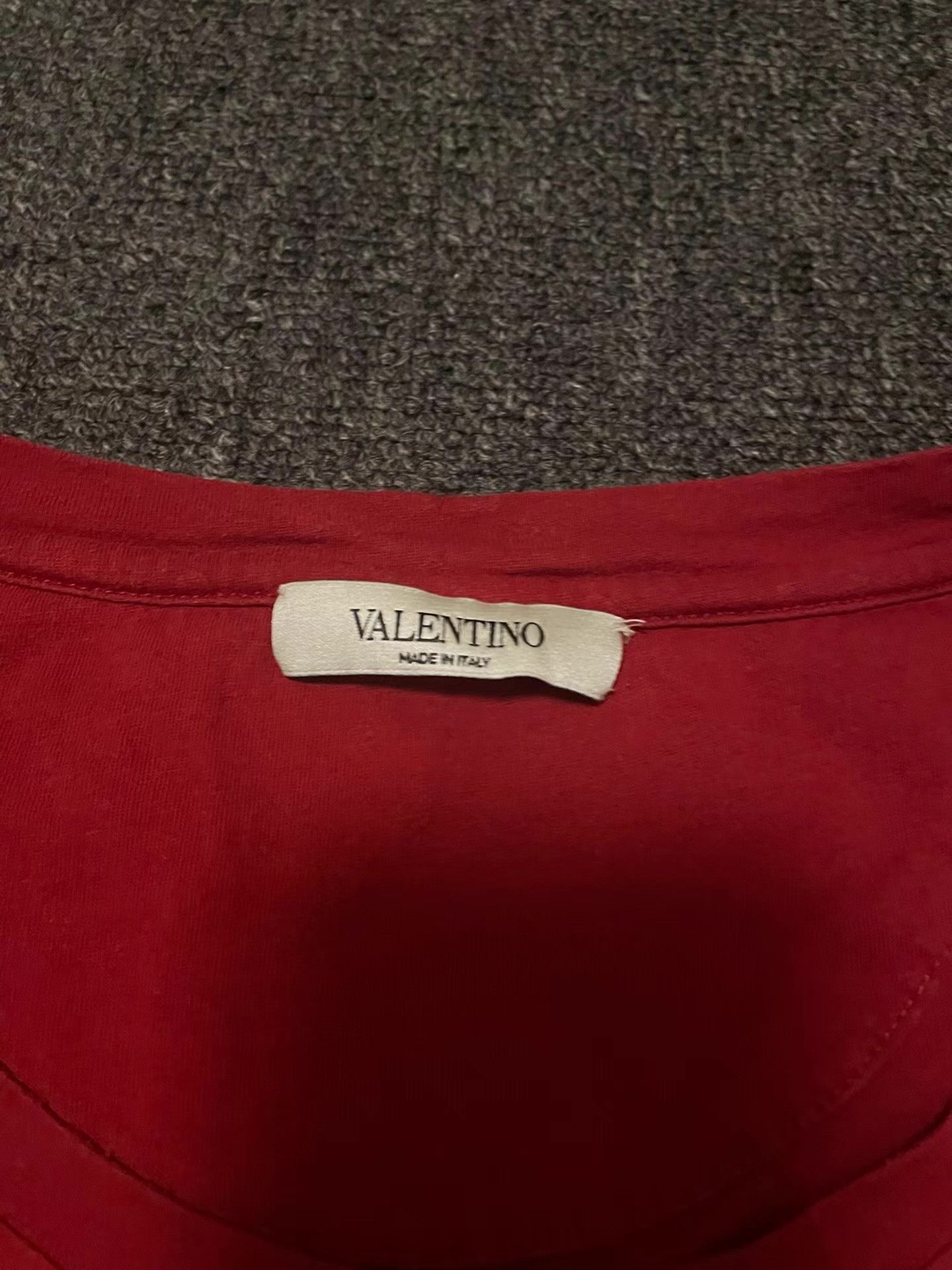 Valentino Valentino Red Short-Sleeve T-Shirt Size US L / EU 52-54 / 3 - 4 Thumbnail