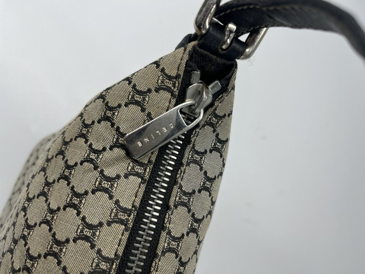 Celine AUTHENTIC CELINE MONOGRAM CANVAS HOBO SHOULDER BAG Size ONE SIZE - 14 Thumbnail