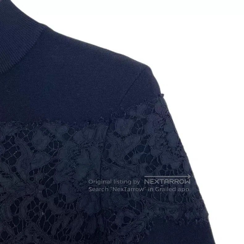 Valentino Valentino Black lace waist-cinching dress Size S / US 4 / IT 40 - 3 Thumbnail