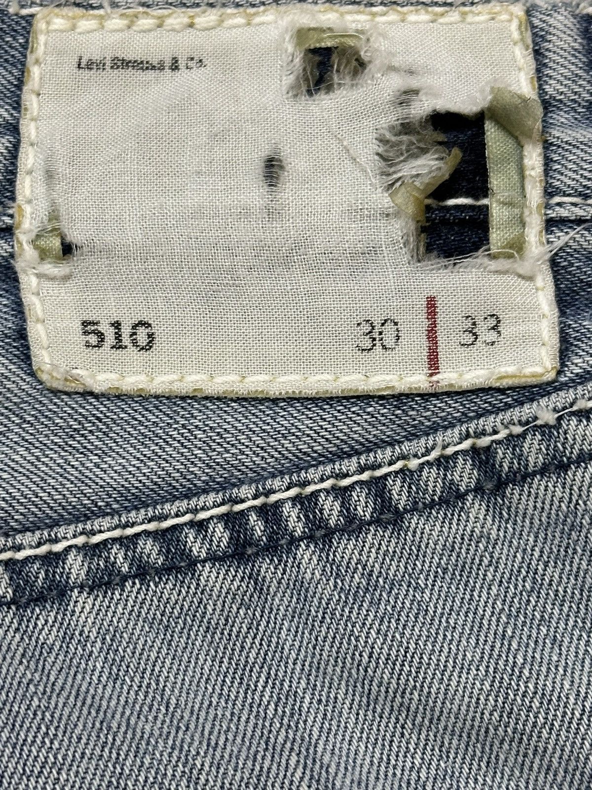 Levi's Vintage 90s Levis 510 Blue Wash Style Loose Jeans Size US 29 - 9 Thumbnail