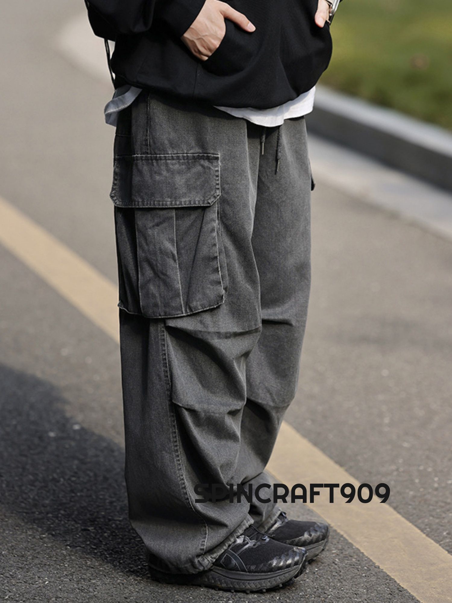 Other Gray Cargo Pants Size US 30 / EU 46 - 1 Thumbnail