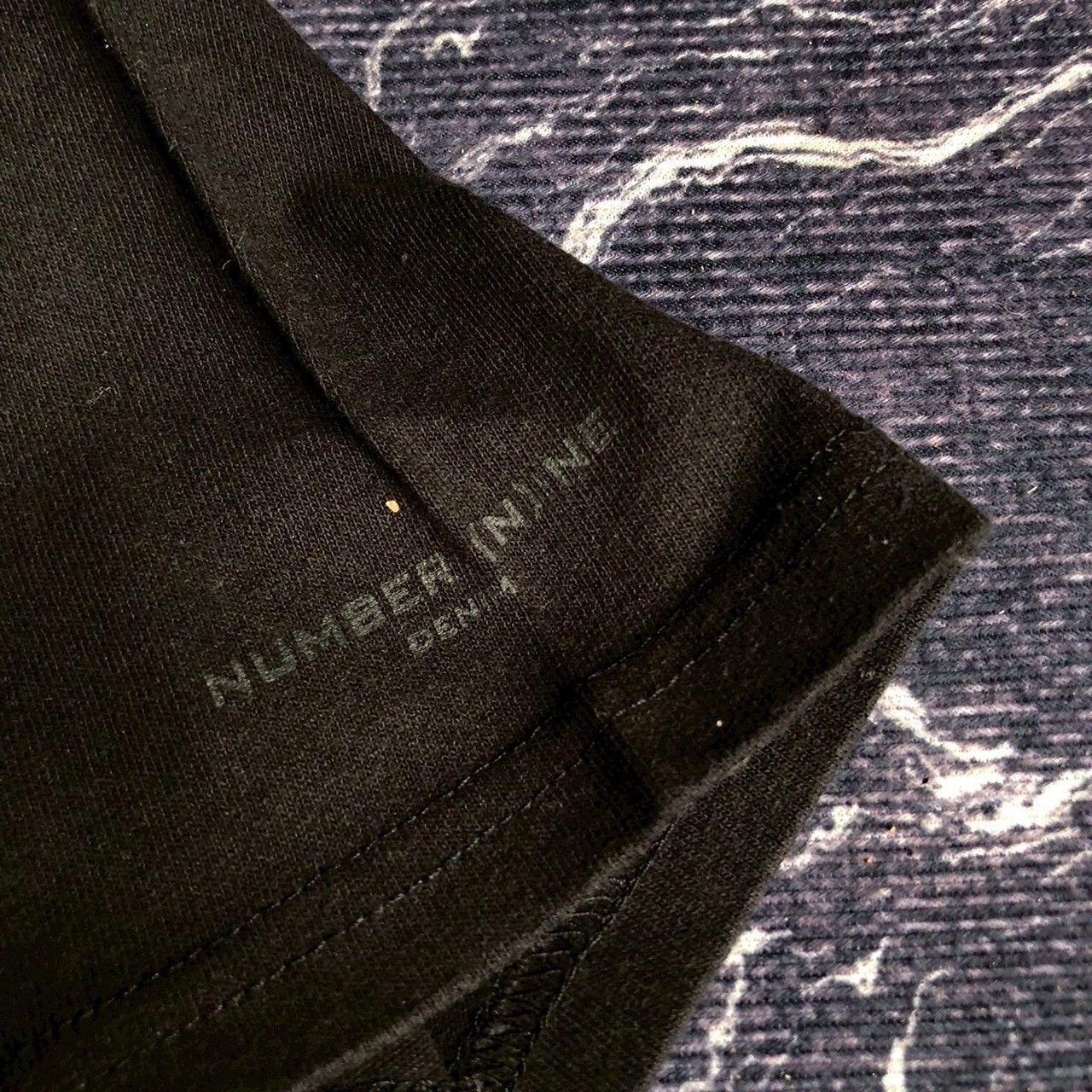 Number (N)ine Number (N)ine Logo Tee Black L Size US L / EU 52-54 / 3 - 6 Thumbnail