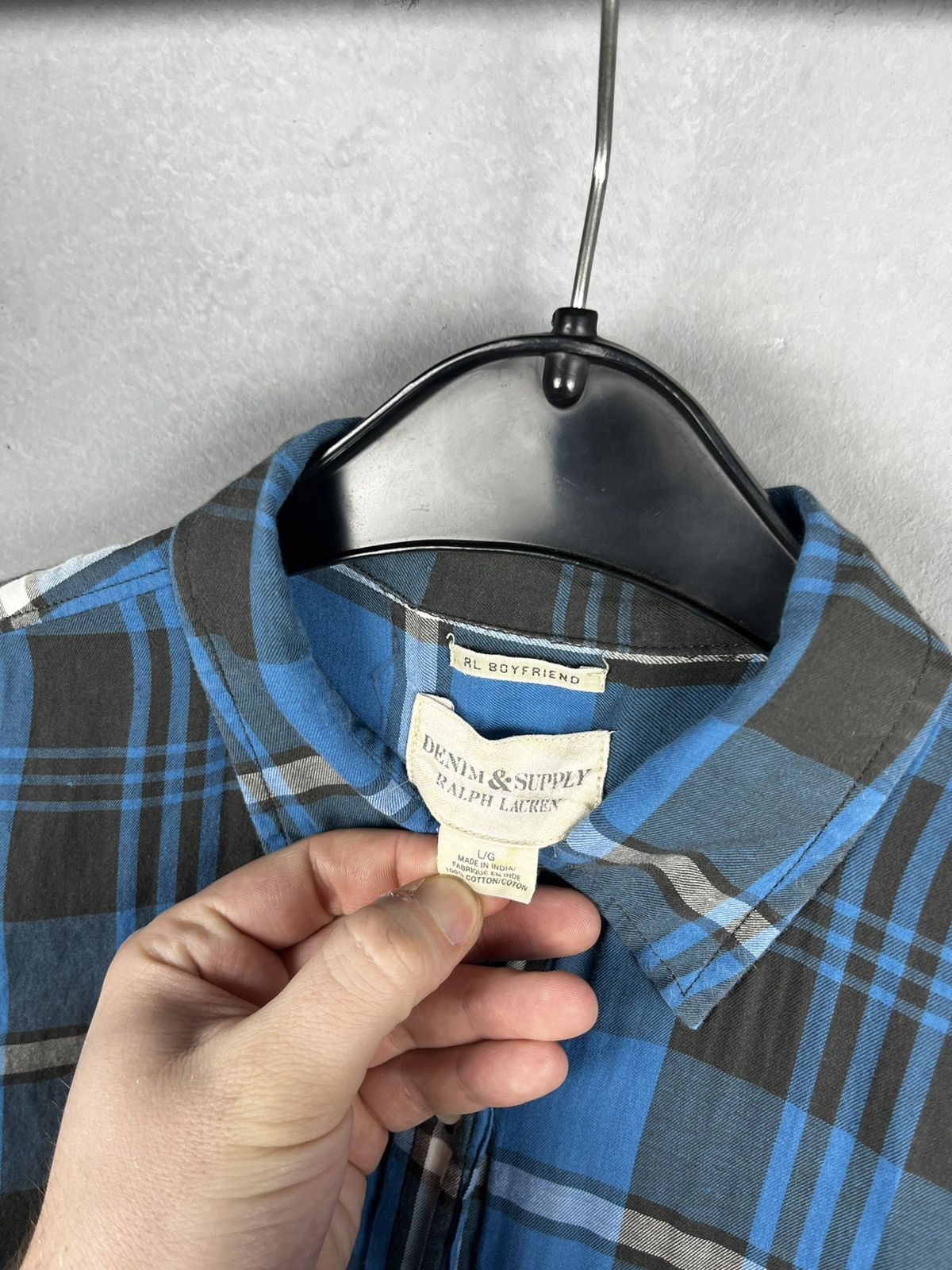 Denim & Supply Ralph Lauren × Ralph Lauren × Vintage Ralph Lauren shirt vintage Size US L / EU 52-54 / 3 - 5 Thumbnail