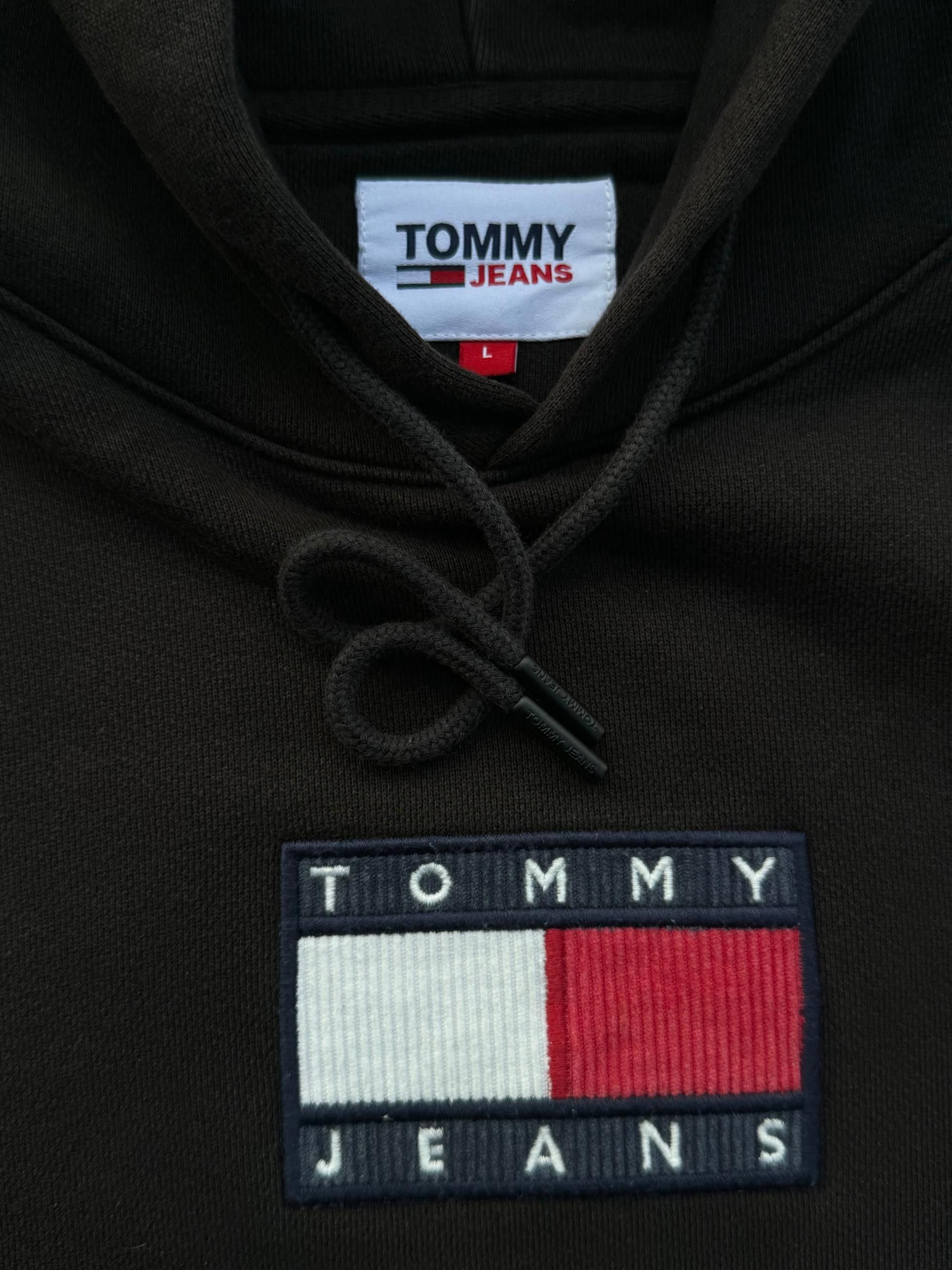 Tommy Hilfiger × Tommy Jeans × Vintage Tommy Jeans Hoodie Size US L / EU 52-54 / 3 - 3 Thumbnail