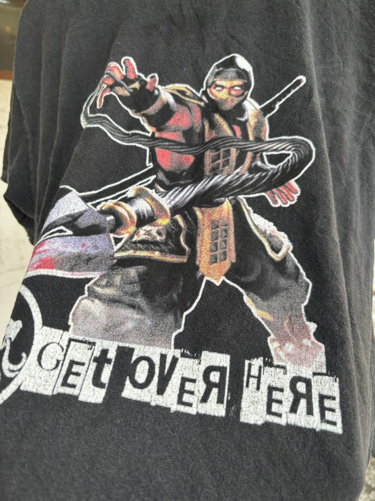 Vintage Game Mortal Kombat Scorpion Tee Size US L / EU 52-54 / 3 - 3 Thumbnail