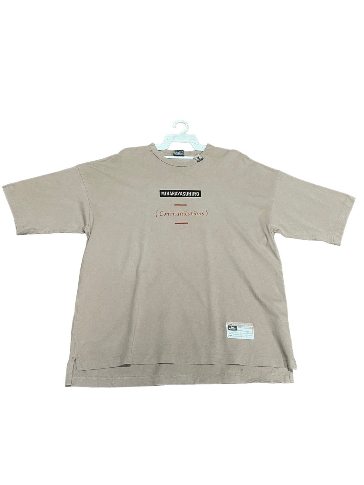 If Six Was Nine × Le Grande Bleu (L.G.B.) × Maison MIHARA YASUHIRO Miharayasuhiro Good Inspiration Boxy Baggy Tee Size US L / EU 52-54 / 3 - 5 Thumbnail