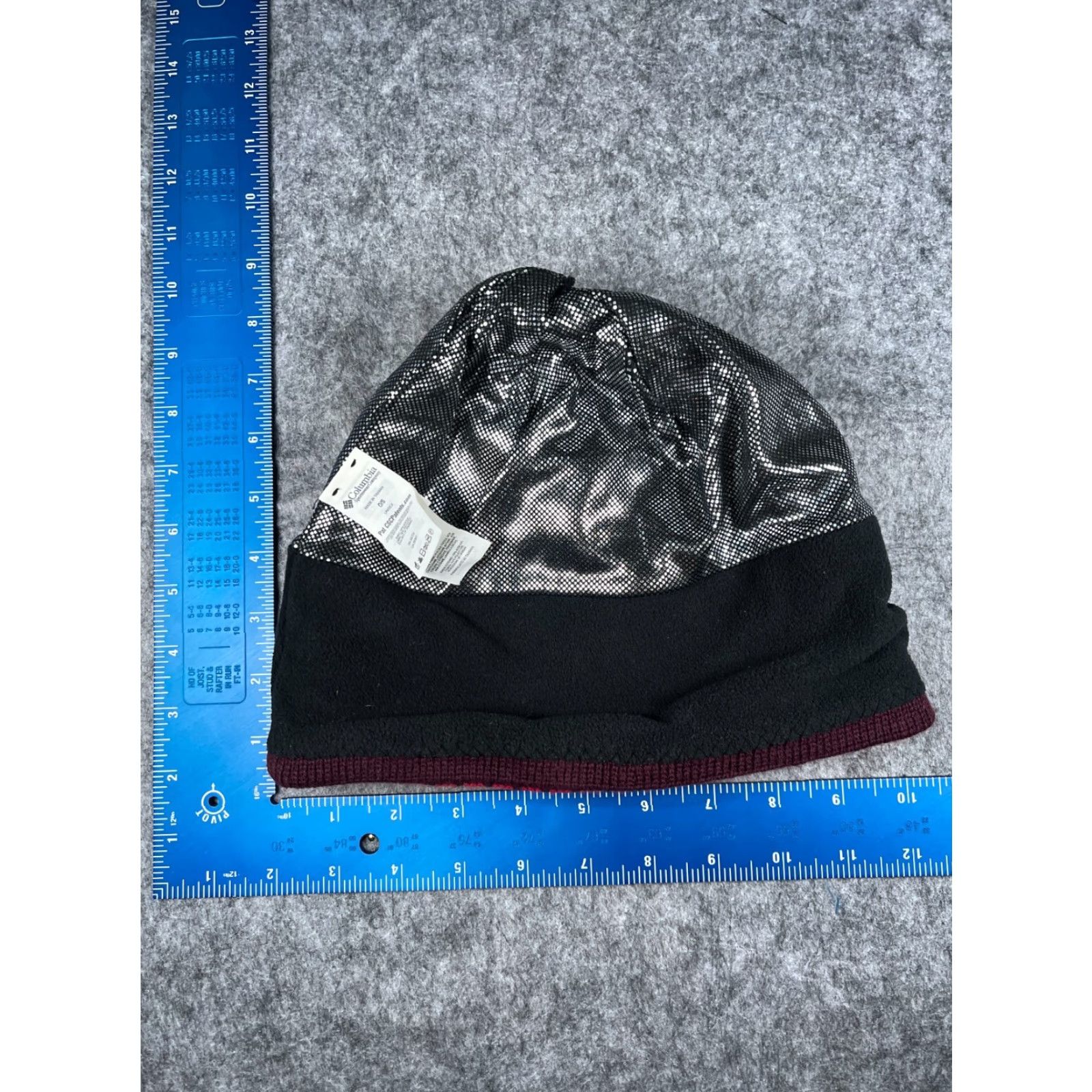 Pinko Columbia Beanie Toque Adult One Size Pink Acrylic Poly Lined Thermal Reflective Geometric Pattern Unisex Adults Hat Mens Womens Size ONE SIZE - 5 Thumbnail