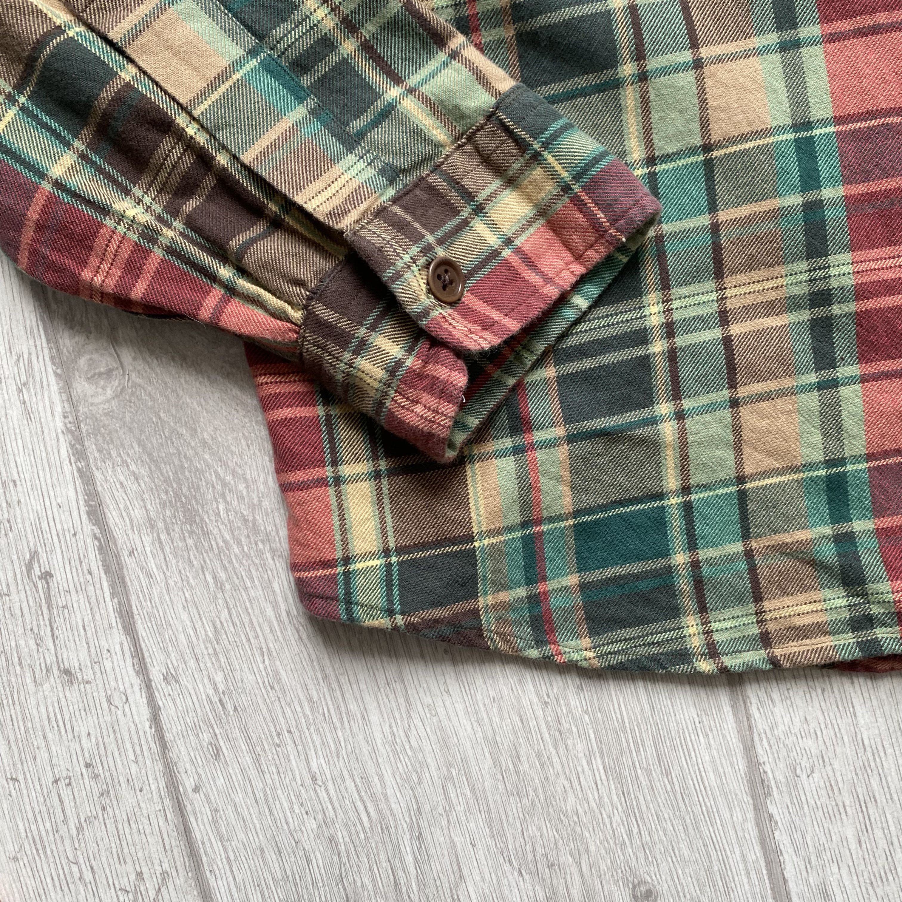 Polo Ralph Lauren Vintage Polo Ralph Lauren flannel shirt Travis Scott style Size US L / EU 52-54 / 3 - 8 Thumbnail