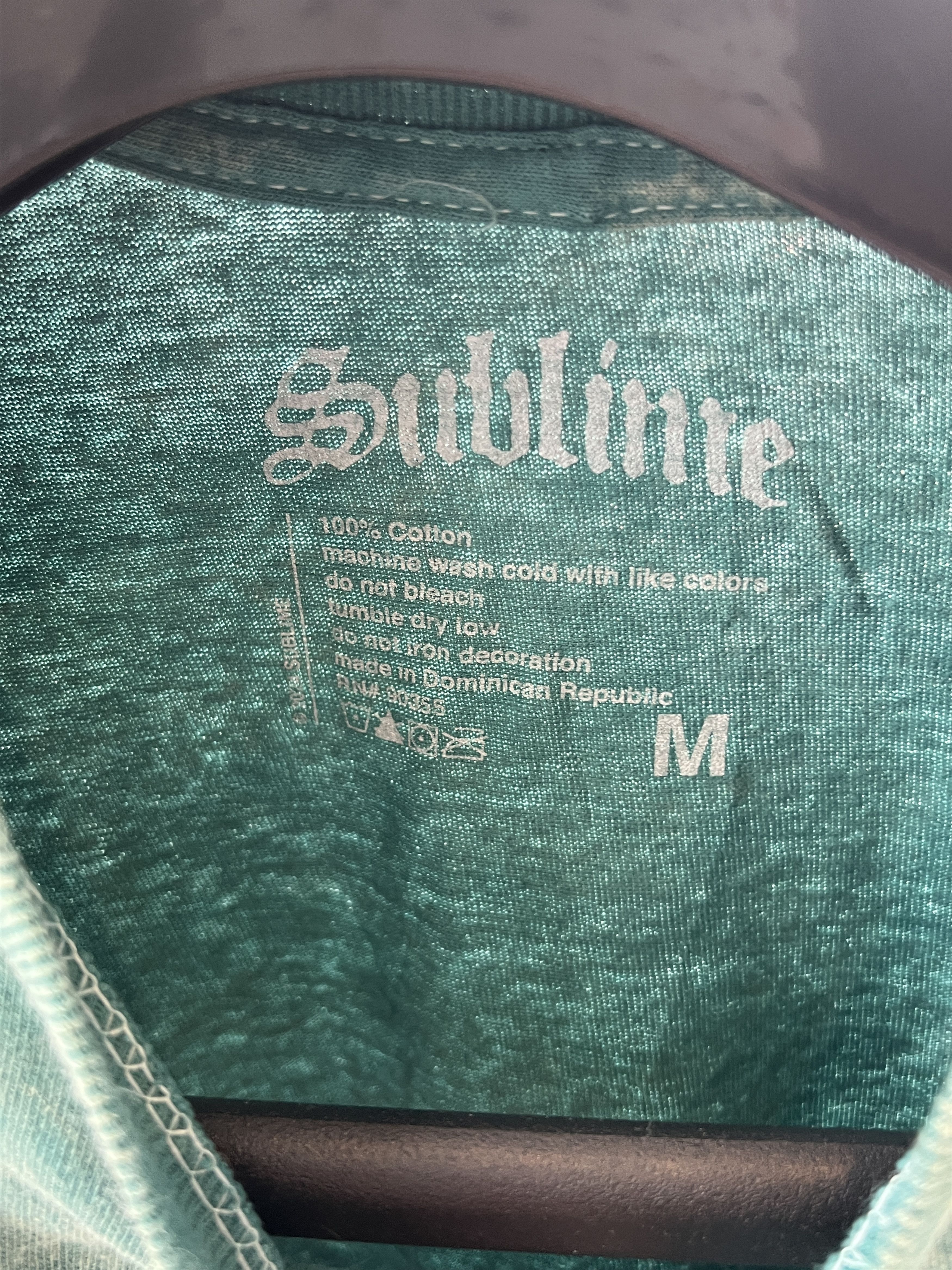Sublime Sublime 40oz to Freedom Graphic Tee Teal Mineral Wash Sun Size M / US 6-8 / IT 42-44 - 3 Thumbnail