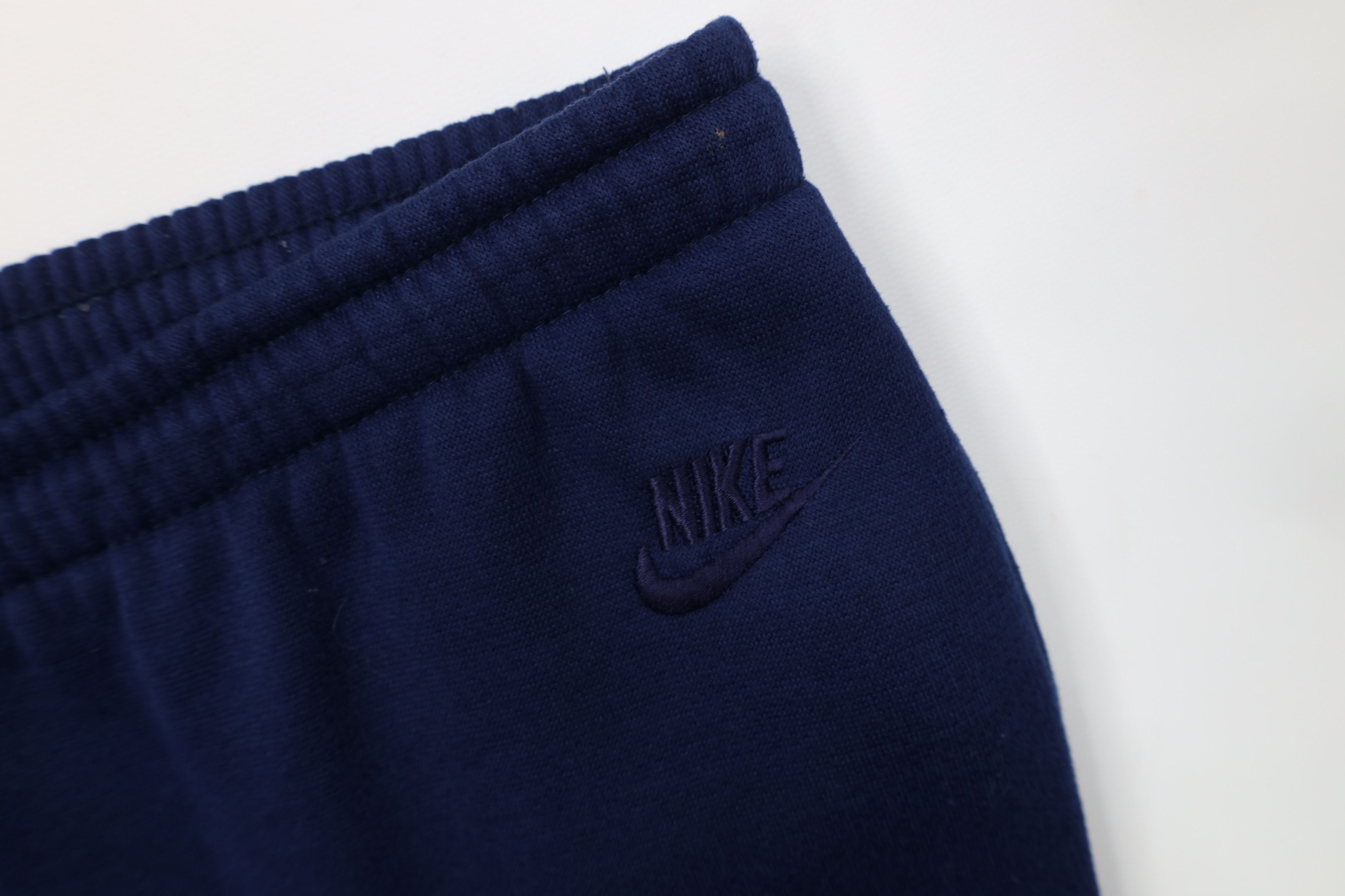 Nike AS IS Vintage 80s 90s Nike Spell Out Sweatpants Joggers Blue Size US 38 / EU 54 - 8 Thumbnail