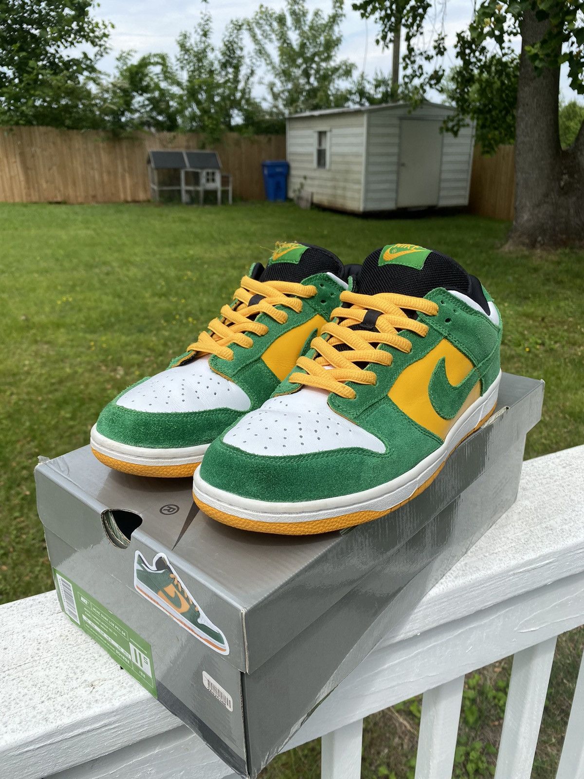 Nike 2003 Nike SB Dunk Low Bucks Grailed