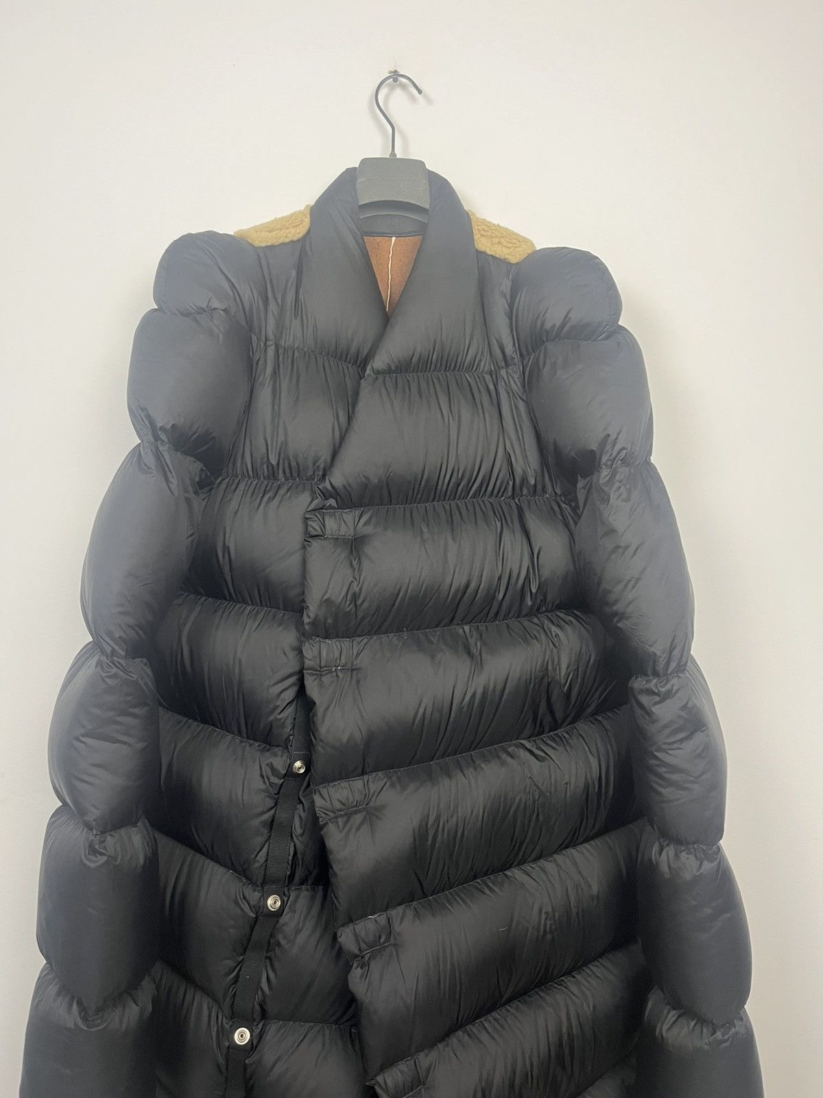 Rick Owens FW19 ‘LARRY’ Zionic Shearling Puffer Jacket Size US L / EU 52-54 / 3 - 2 Thumbnail