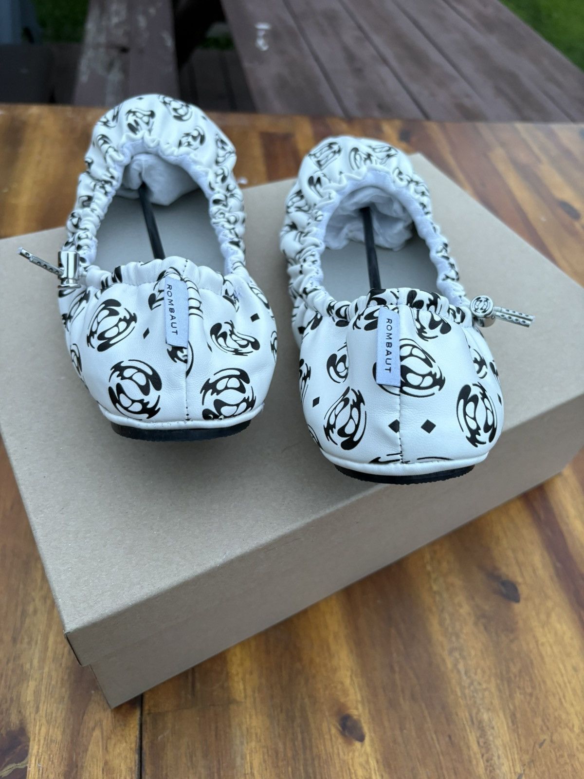 Rombaut Rombaut Ballet Flat Monogram size EU 44 (US 10.5) Size US 10.5 / EU 43-44 - 4 Thumbnail