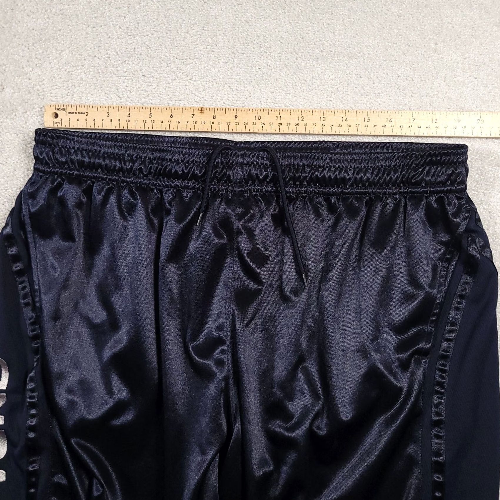 Vintage AND1 Shorts Mens 3XL Navy Blue Basketball Athletic Sport Gym Drawstring Pockets Size US 39 - 7 Thumbnail