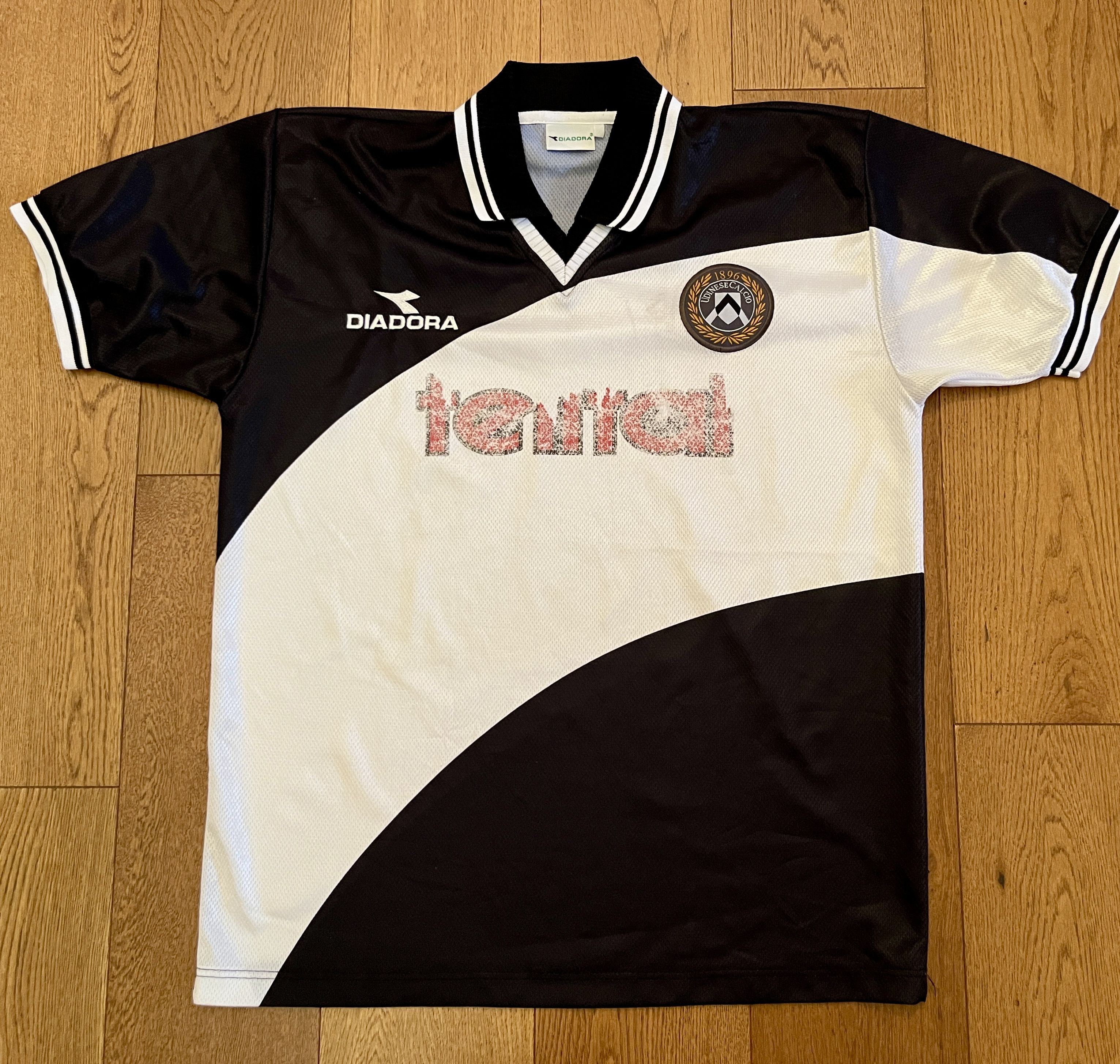 Diadora Vintage 1998 Udinese Calcio Diadora Soccer Jersey XL Size US XL / EU 56 / 4 - 1 Thumbnail