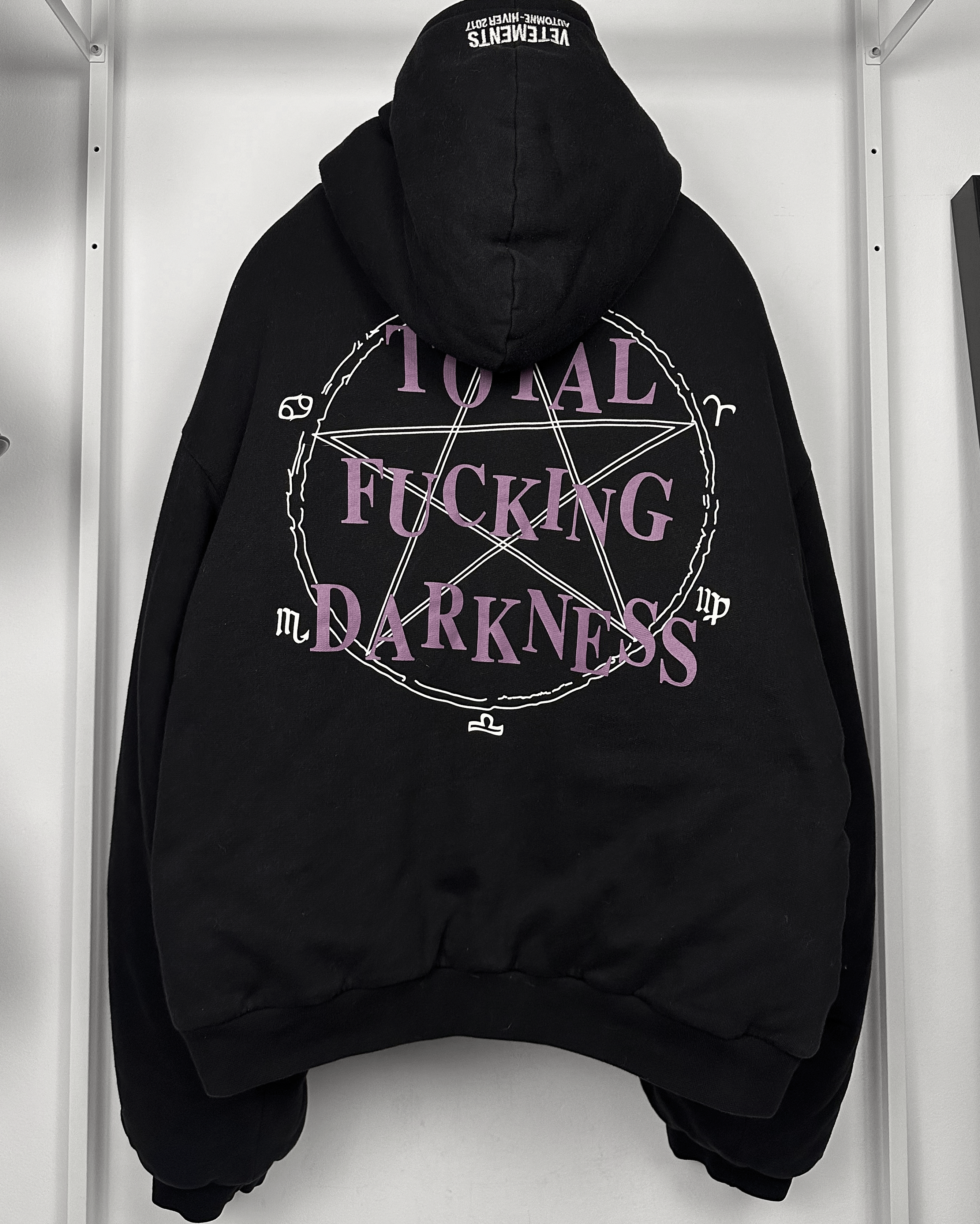 Vetements Vetements Total Fucking Darkness Reversible Hoodie Bomber Size US L / EU 52-54 / 3 - 8 Thumbnail