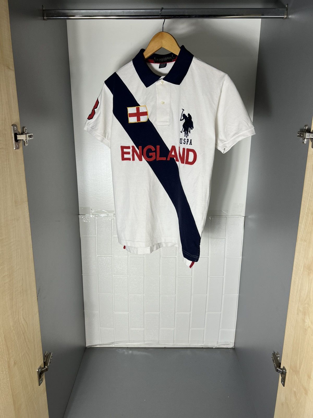 Polo Ralph Lauren VINTAGE U.S POLO ASSN ENGLAND DESIGNER CASUAL RETRO Y2K 90s Size US M / EU 48-50 / 2 - 2 Thumbnail