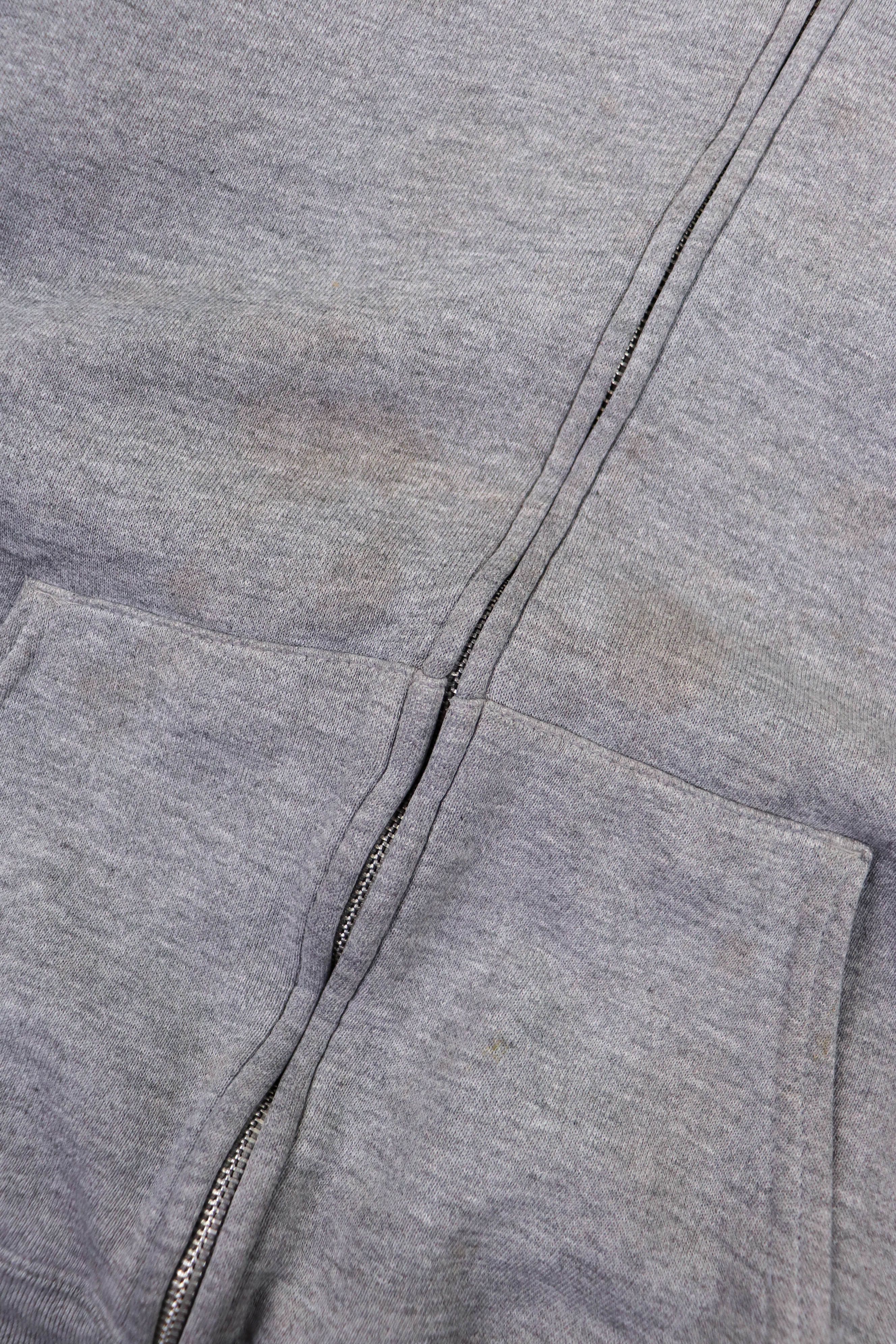 Disney 80-90s Vintage Disney Mickey Mouse Heather Gray Zip Hoodie Size US XL / EU 56 / 4 - 12 Thumbnail