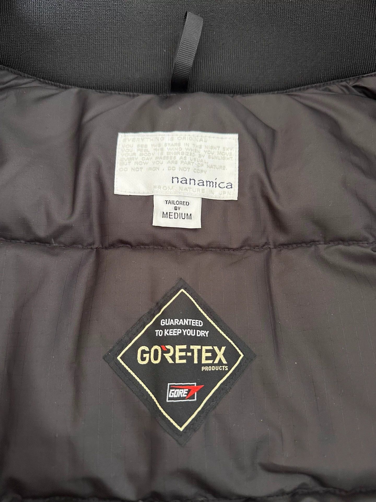 Nanamica NANAMICA Gore-Tex Short Down Jkt M Near New (Cuffs Minor) Size US M / EU 48-50 / 2 - 4 Thumbnail