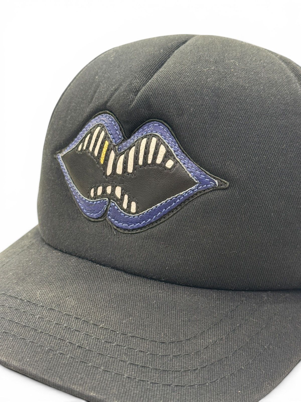 Chrome Hearts Chrome Hearts Blue Matty Boy Chomper Trucker Hat Size ONE SIZE - 2 Thumbnail