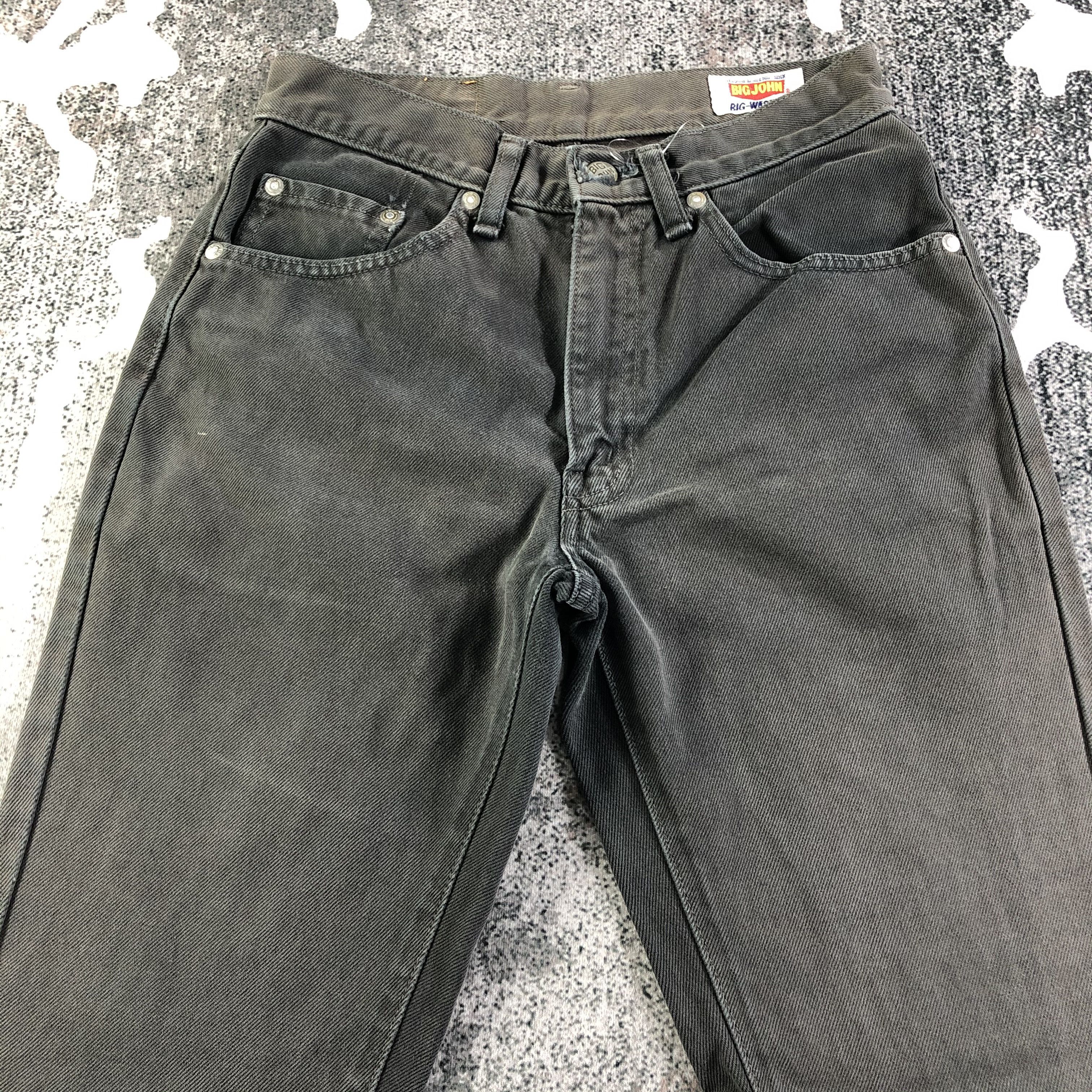 Big John Vintage Big John Jeans Faded Black Denim KJ2343 Size US 26 / EU 42 - 3 Thumbnail