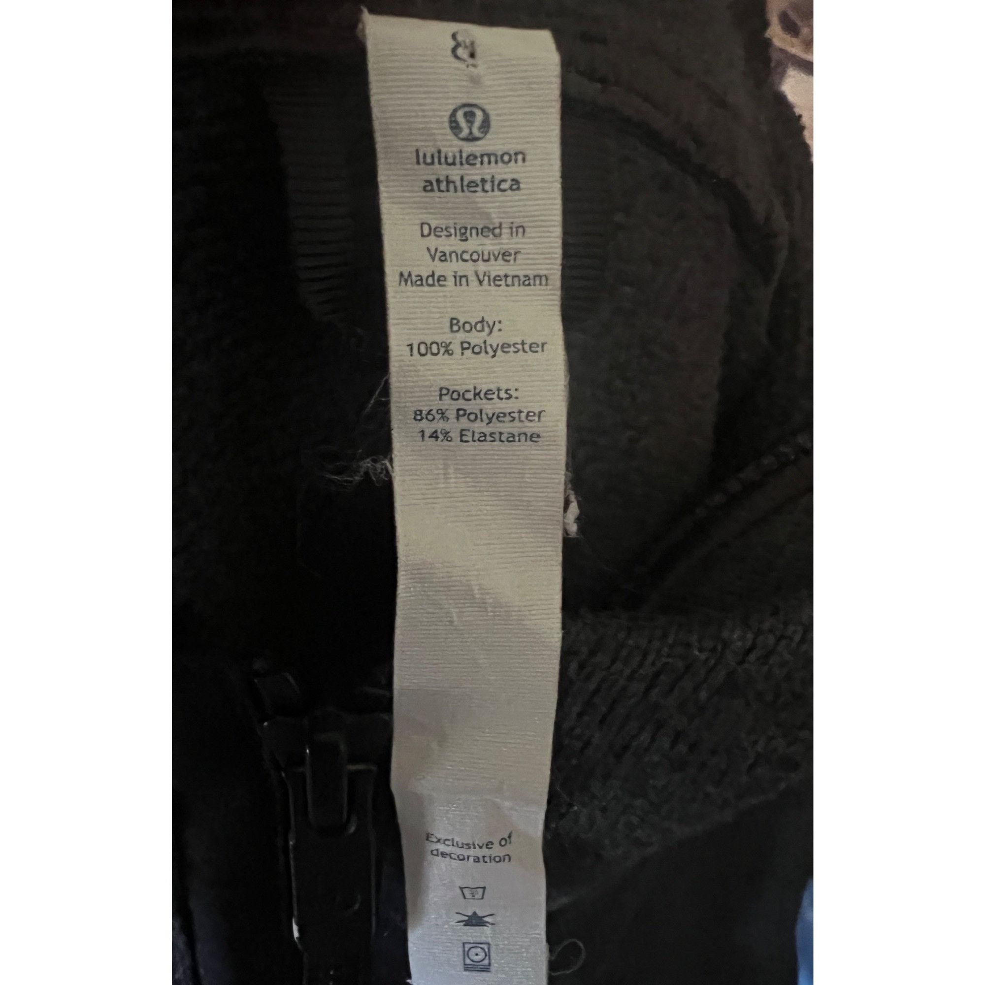 Lululemon Lululemon Its Fleecing Cold Heathered Black 1/4 Zip Pullover Size M / US 6-8 / IT 42-44 - 9 Thumbnail