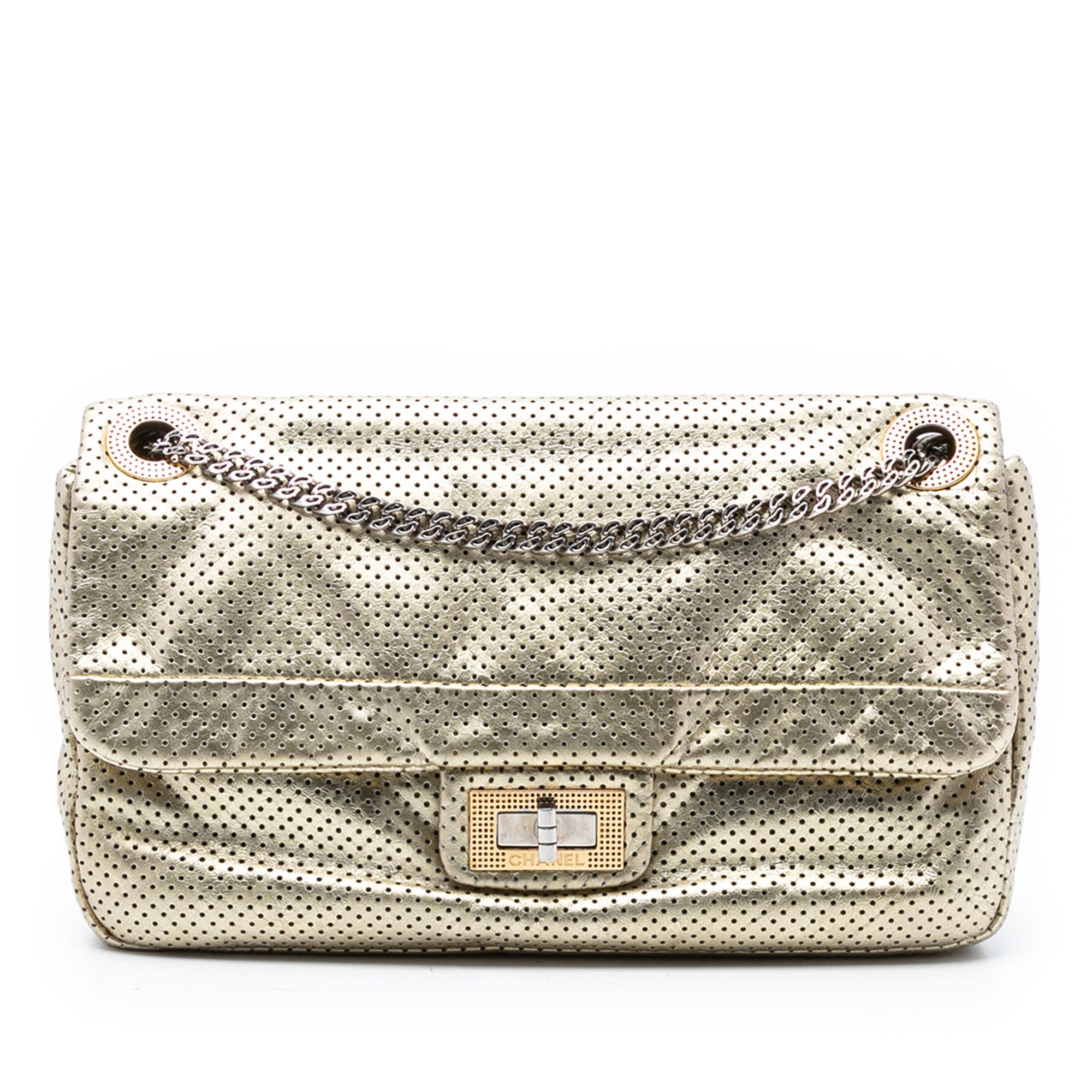 Chanel Chanel Medium Reissue Perforated Calfskin Drill Flap Size ONE SIZE - 1 Thumbnail