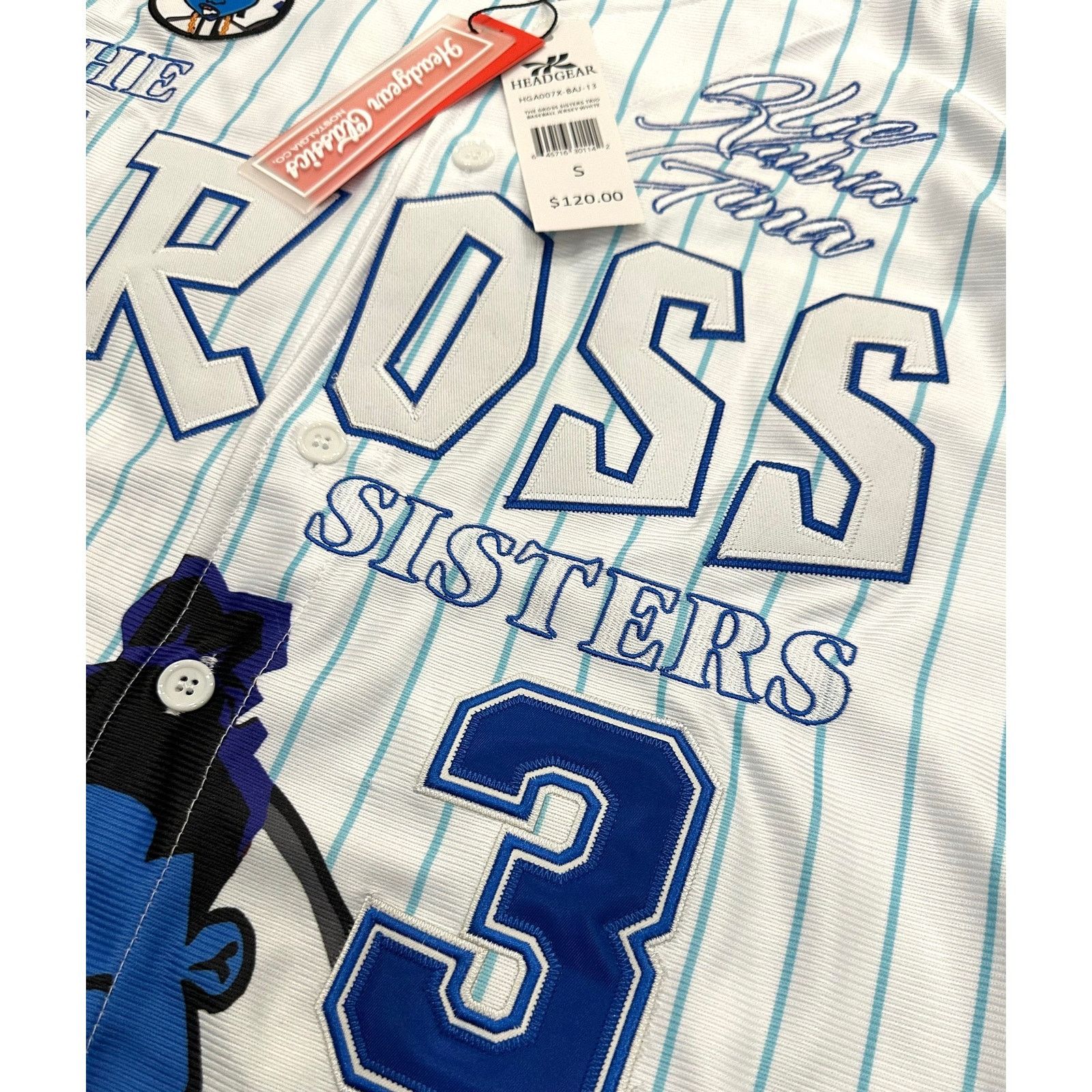 Other The Proud Family Gross Sisters Headgear Baseball Jersey Size US M / EU 48-50 / 2 - 3 Thumbnail