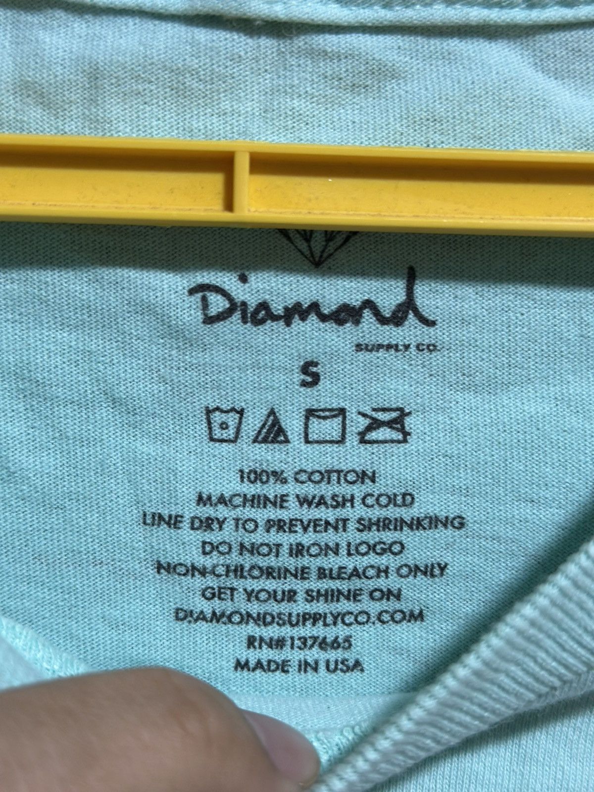 Diamond Supply Co. Vintage Diamond Supply Co X Cassie Faded Tee Size US S / EU 44-46 / 1 - 6 Thumbnail