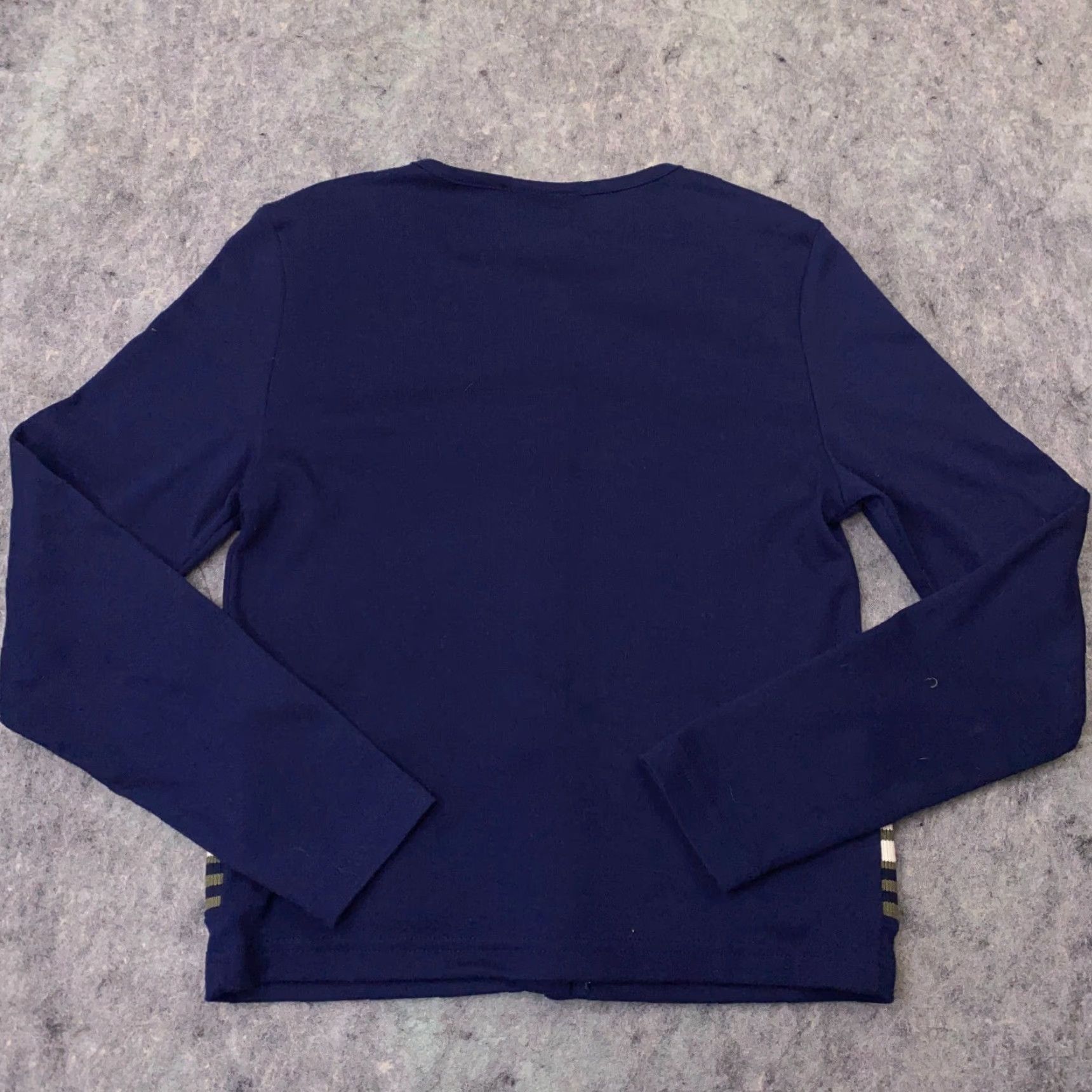 Agolde VINTAGE LA Gold Women’s Sweater XS Blue Button Down Cardigan Cotton Shirt Top Size XS / US 0-2 / IT 36-38 - 5 Thumbnail