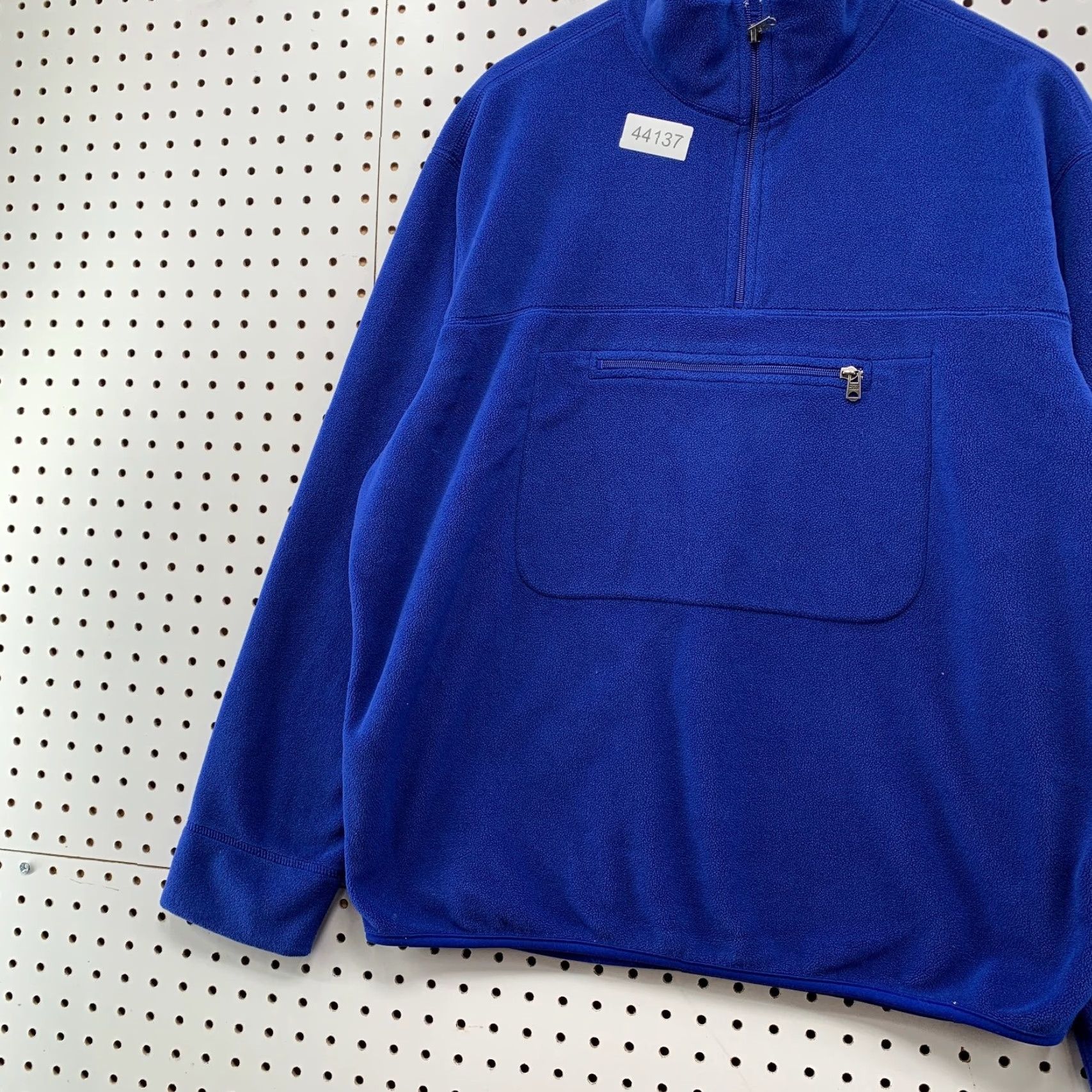 Vintage VINTAGE Polo Sport Ralph Lauren Fleece Zip Pullover Mens L Blue Kangaroo Pocket Polo Sport Fleece Zip Pullover Mens L Blue Kangaroo Pocket Size US L / EU 52-54 / 3 - 3 Thumbnail
