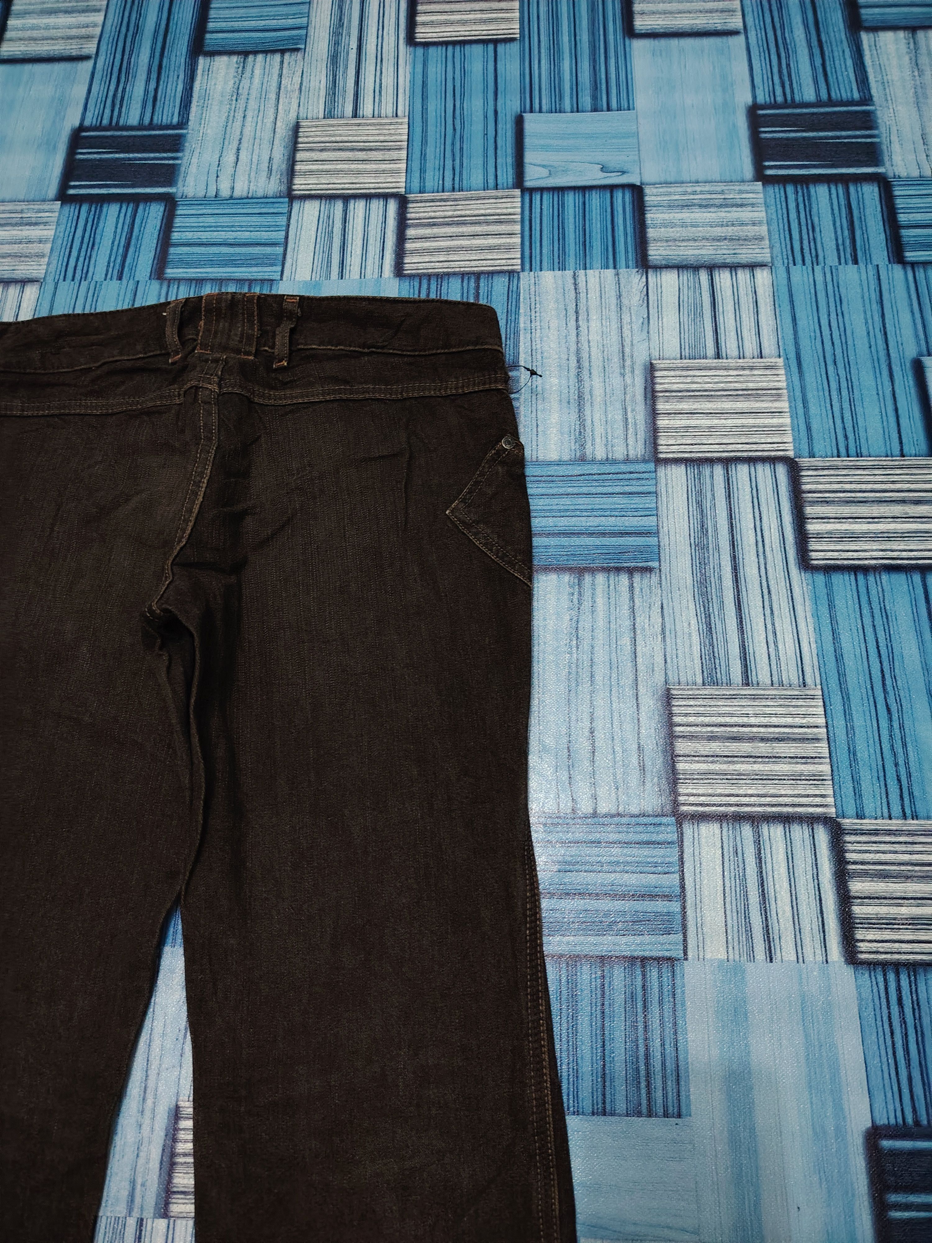 Diesel 💥Insane 90s Diesel Industry Flared Jeans Size 28" / US 6 / IT 42 - 15 Thumbnail