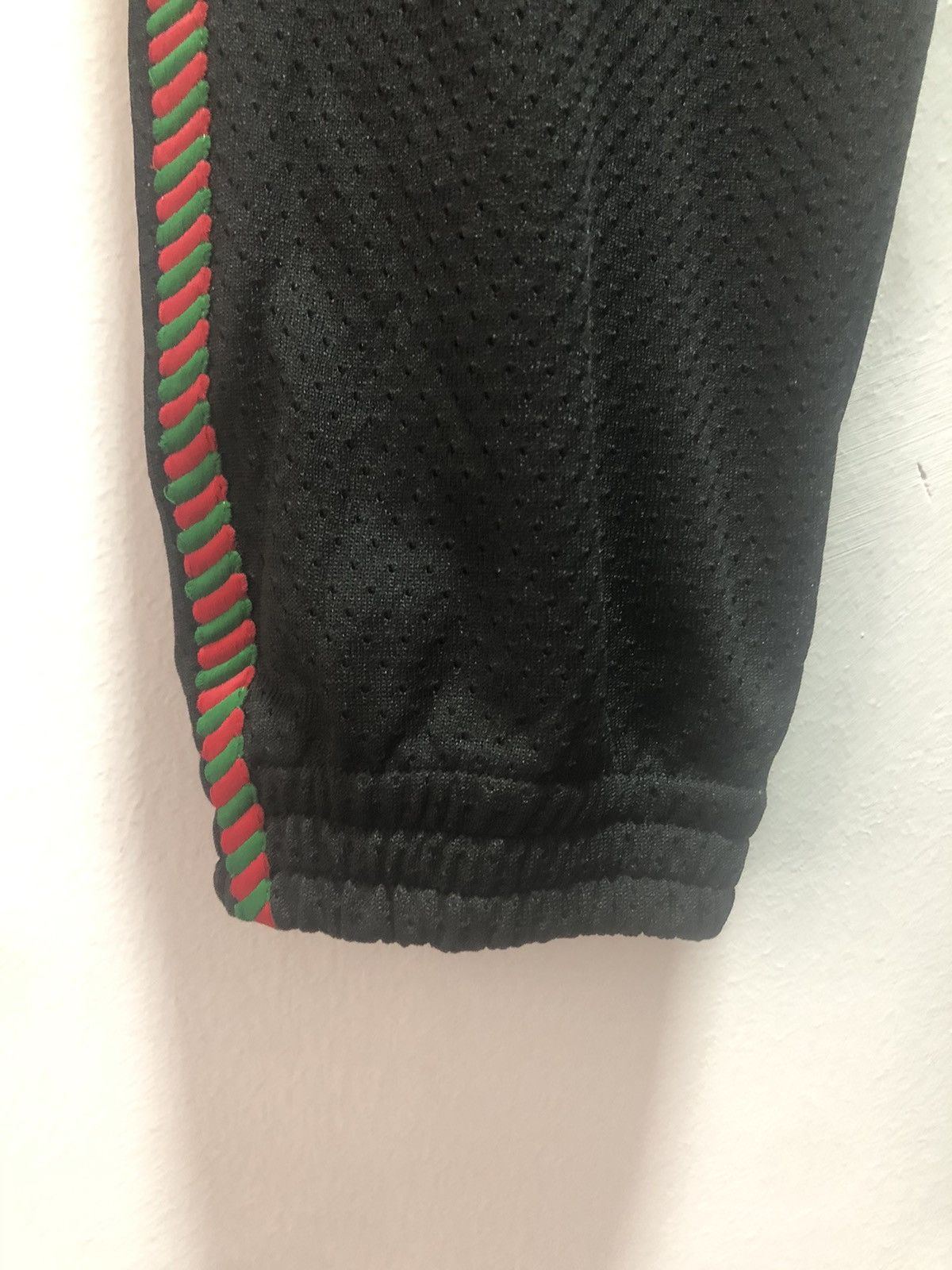 Gucci GUCCI Track Pants Airtex Rope Taped GG Logo Italy Size US 32 / EU 48 - 3 Thumbnail