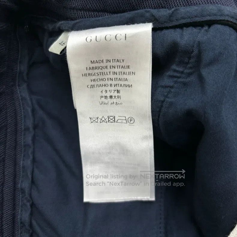 Gucci Gucci Striped logo trim straight casual pants Size US 30 / EU 46 - 5 Thumbnail